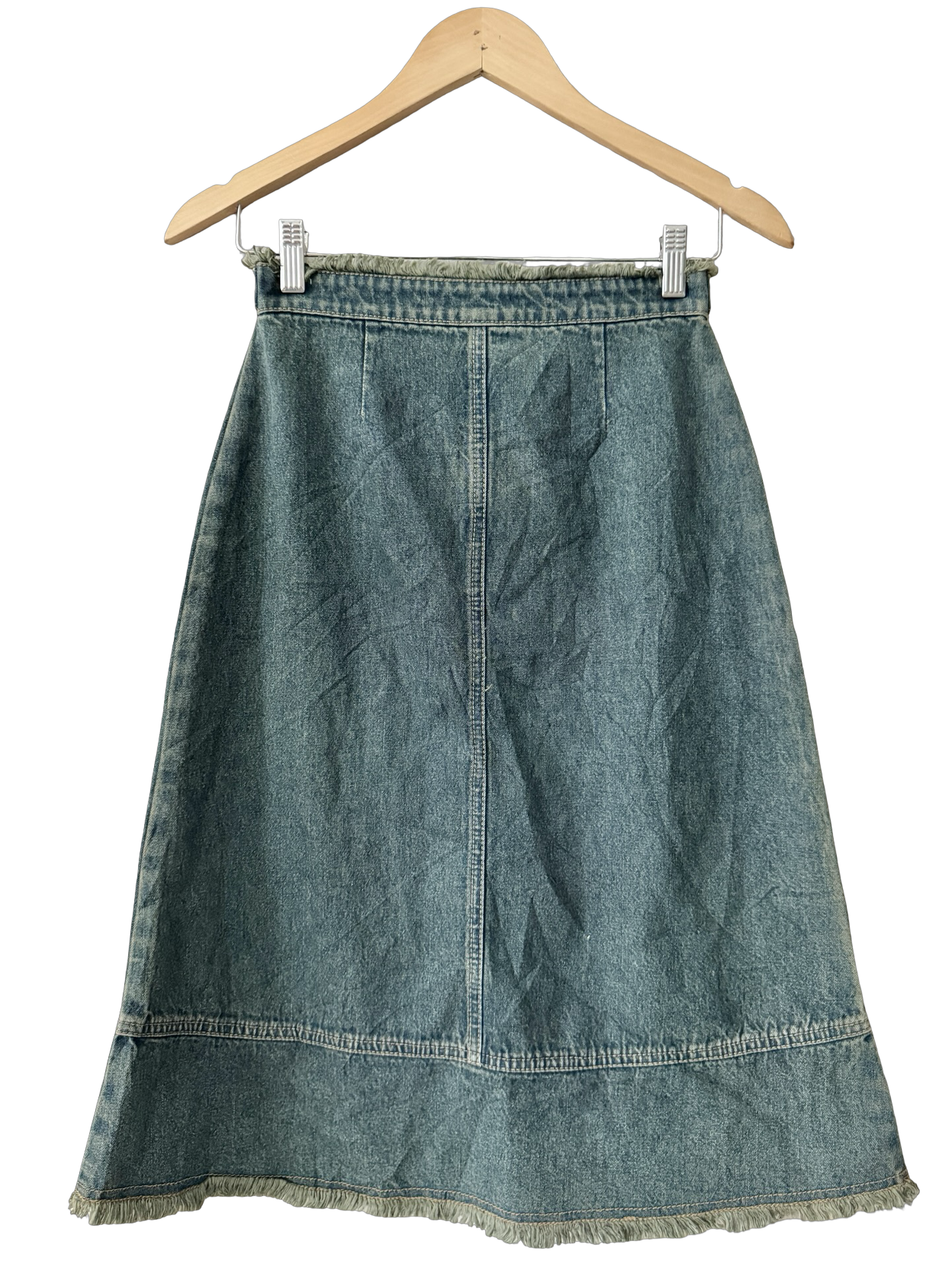 Vintage 2000s Riviera Denim Skirt (XS)