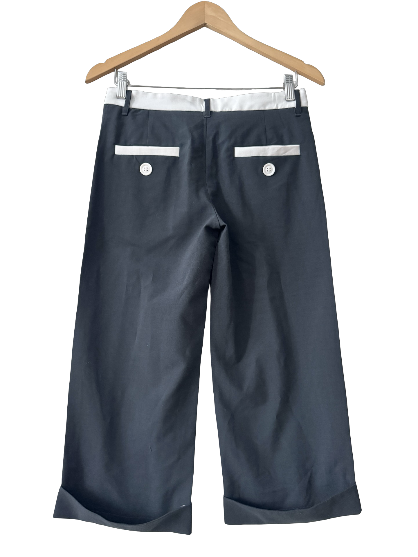 Vintage Y2K Two-Tone City Trousers (XS-S)