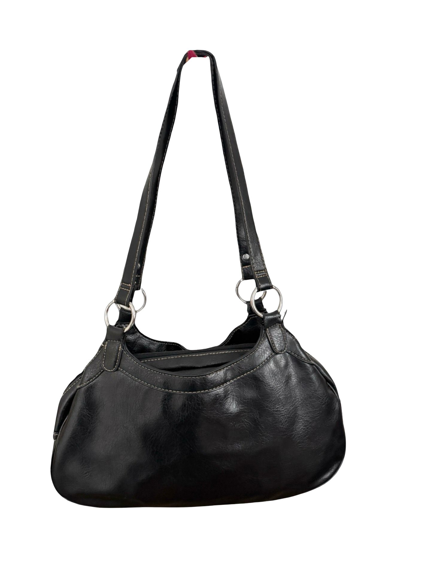 Vintage Y2K Midnight Moto Clasp Shoulder Bag