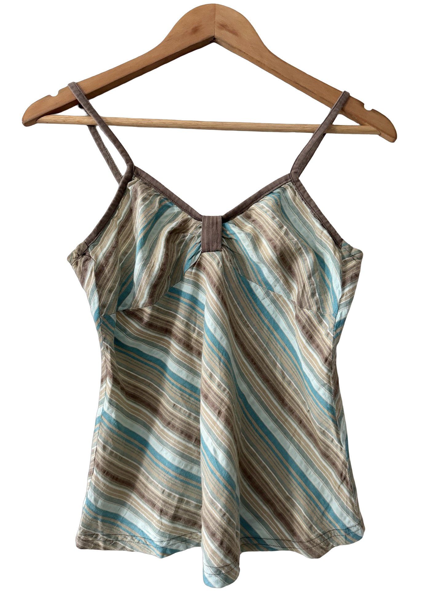 Vintage Y2K Riviera Stripe Cami (S/M)