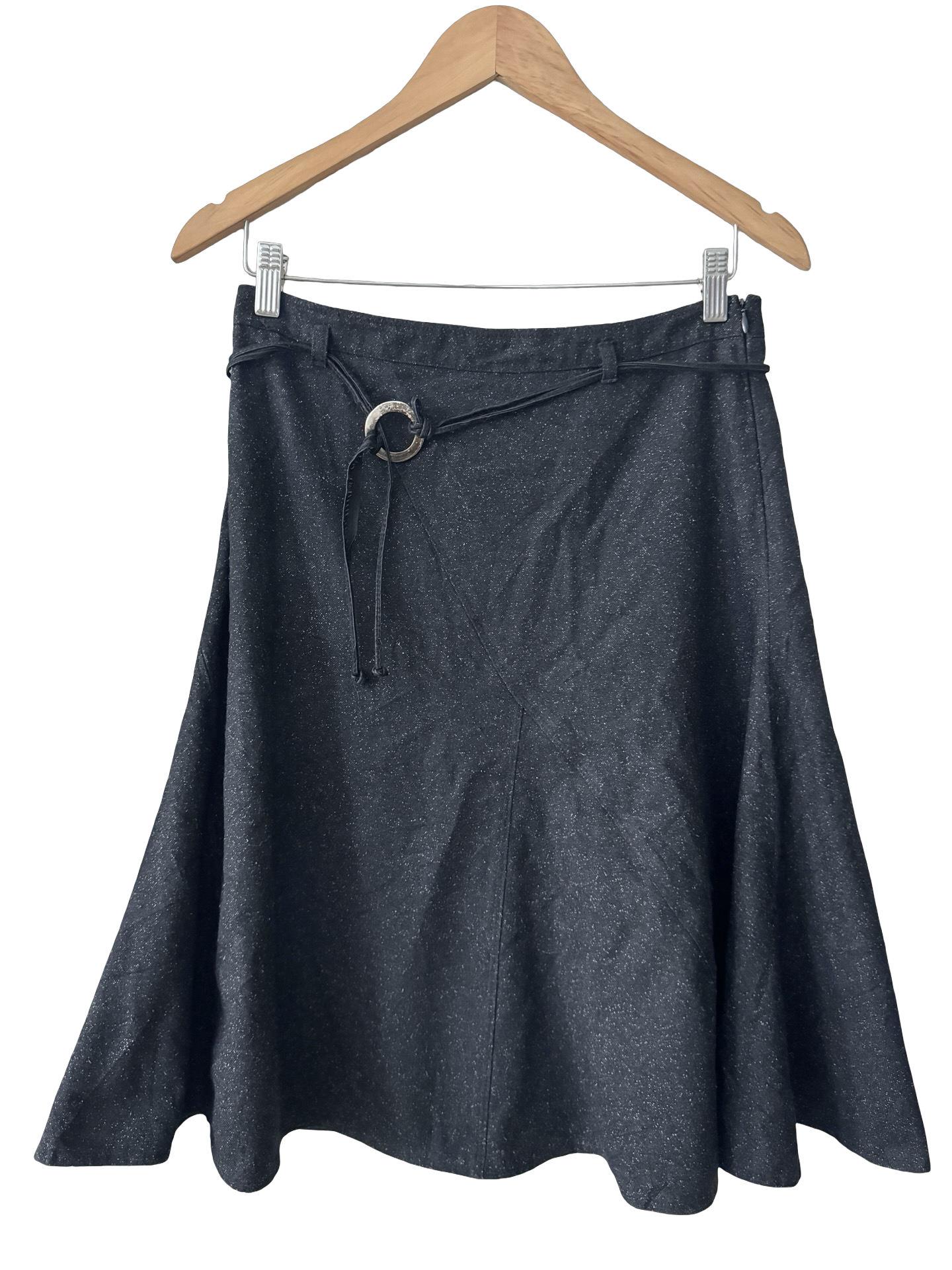 Vintage Y2K Stardust Orbit Skirt (S/M)