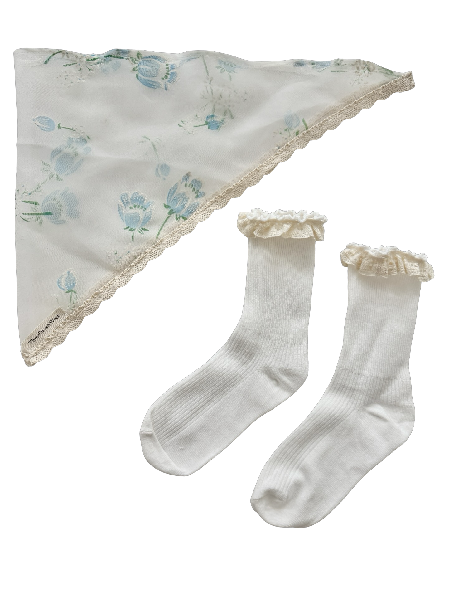 Bluebell Muse Lace Hair Scarf