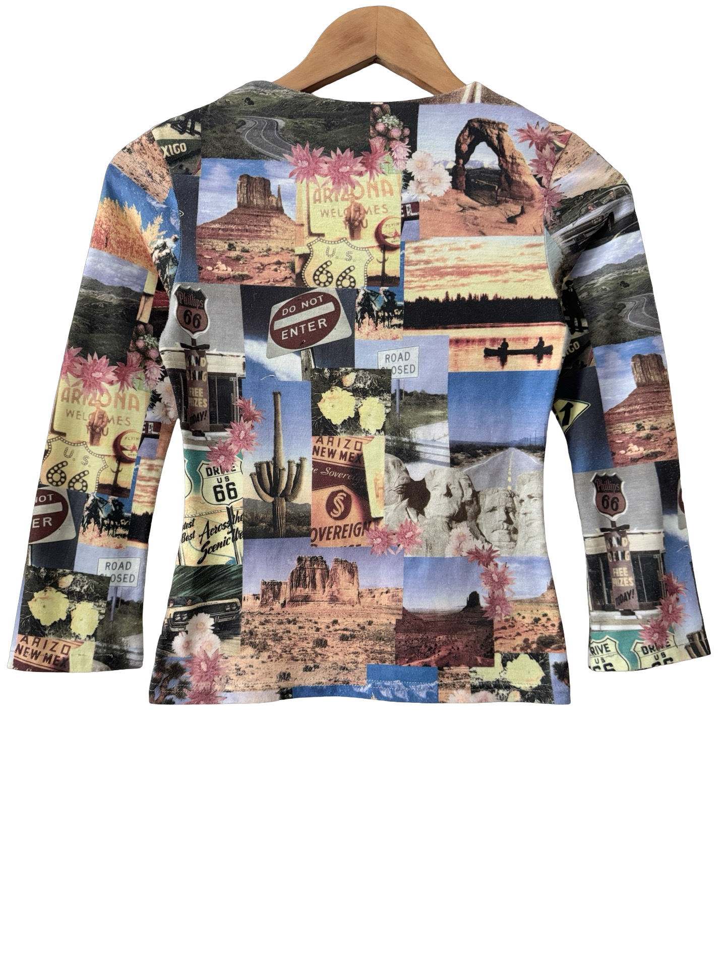 Vintage 90s Route 66 Road Trip Top (Small)