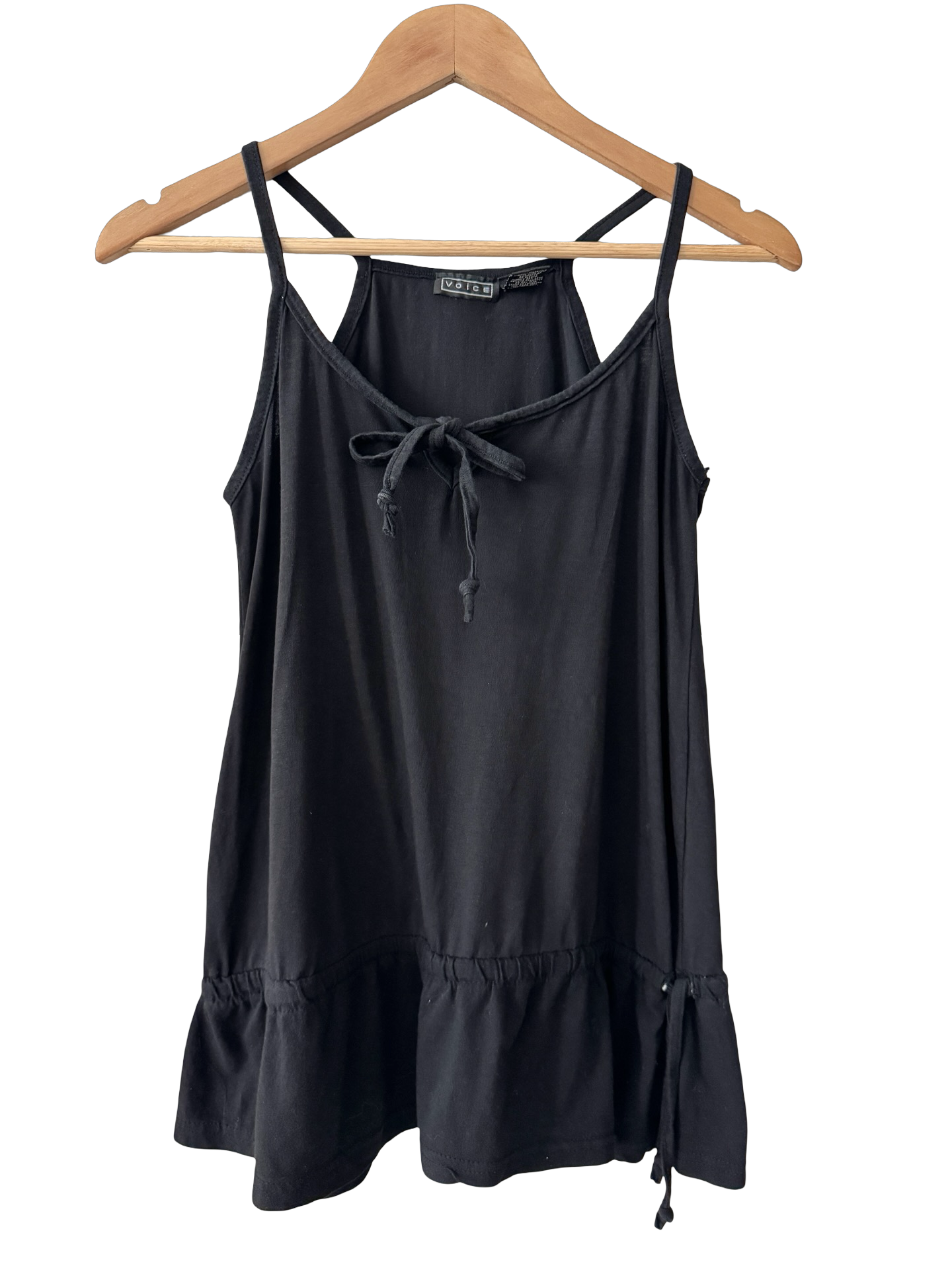 Vintage Y2K Voice Midnight Muse Babydoll Cami (M/L)