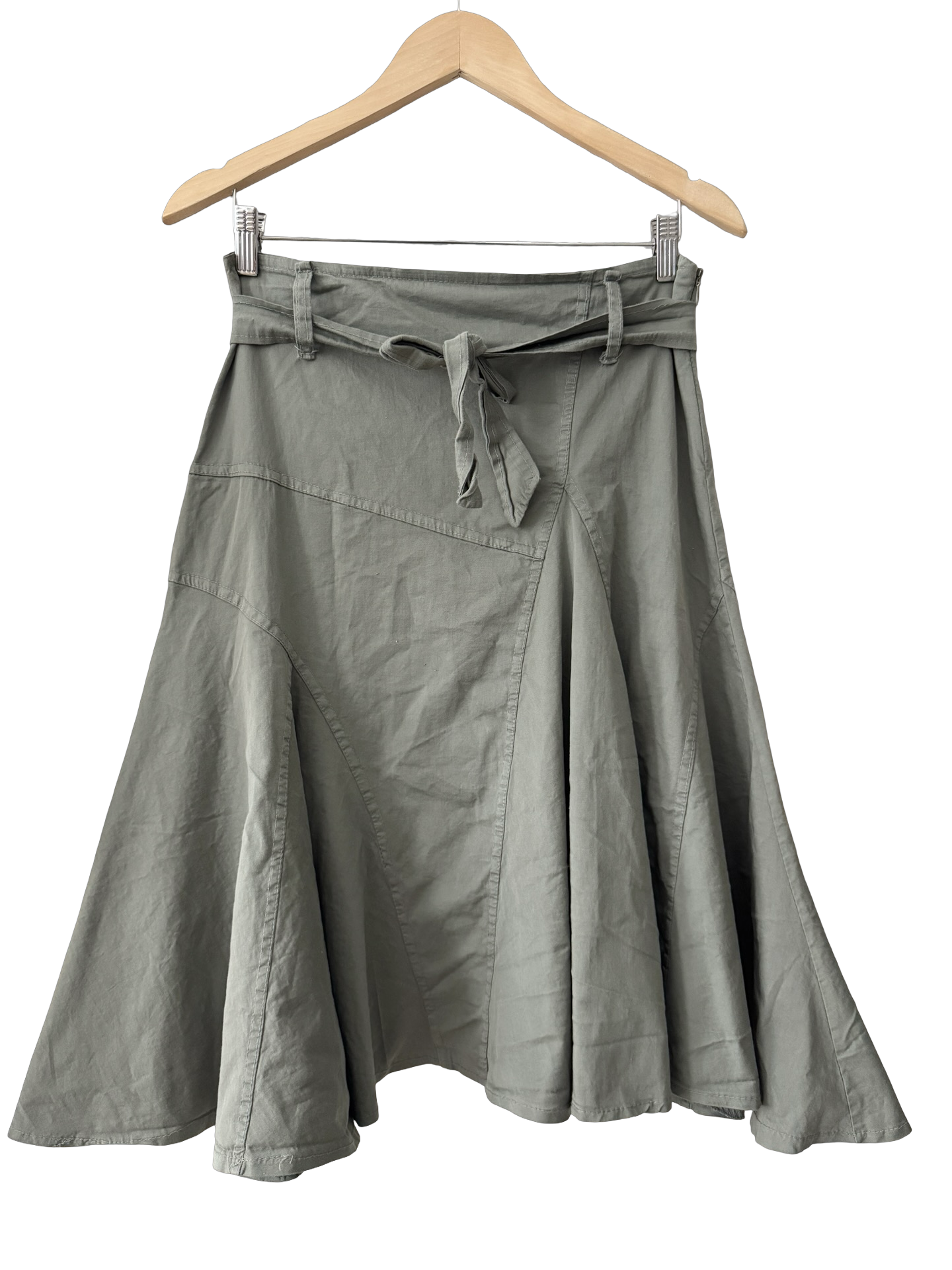 Vintage 2000s Sage Utility Skirt (S/M)