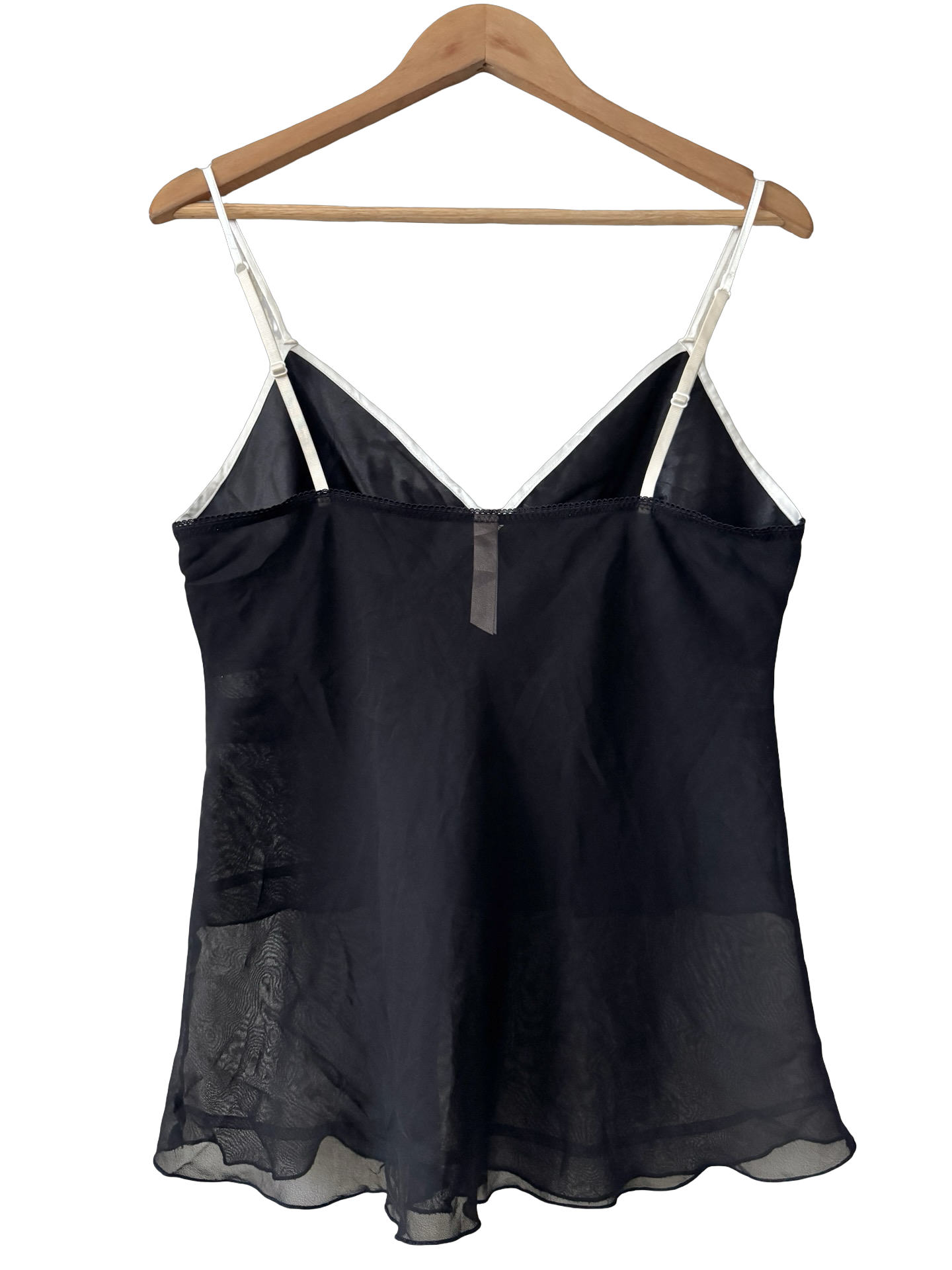 Vintage Y2K After Hours Tuxedo Cami Top (M-L)