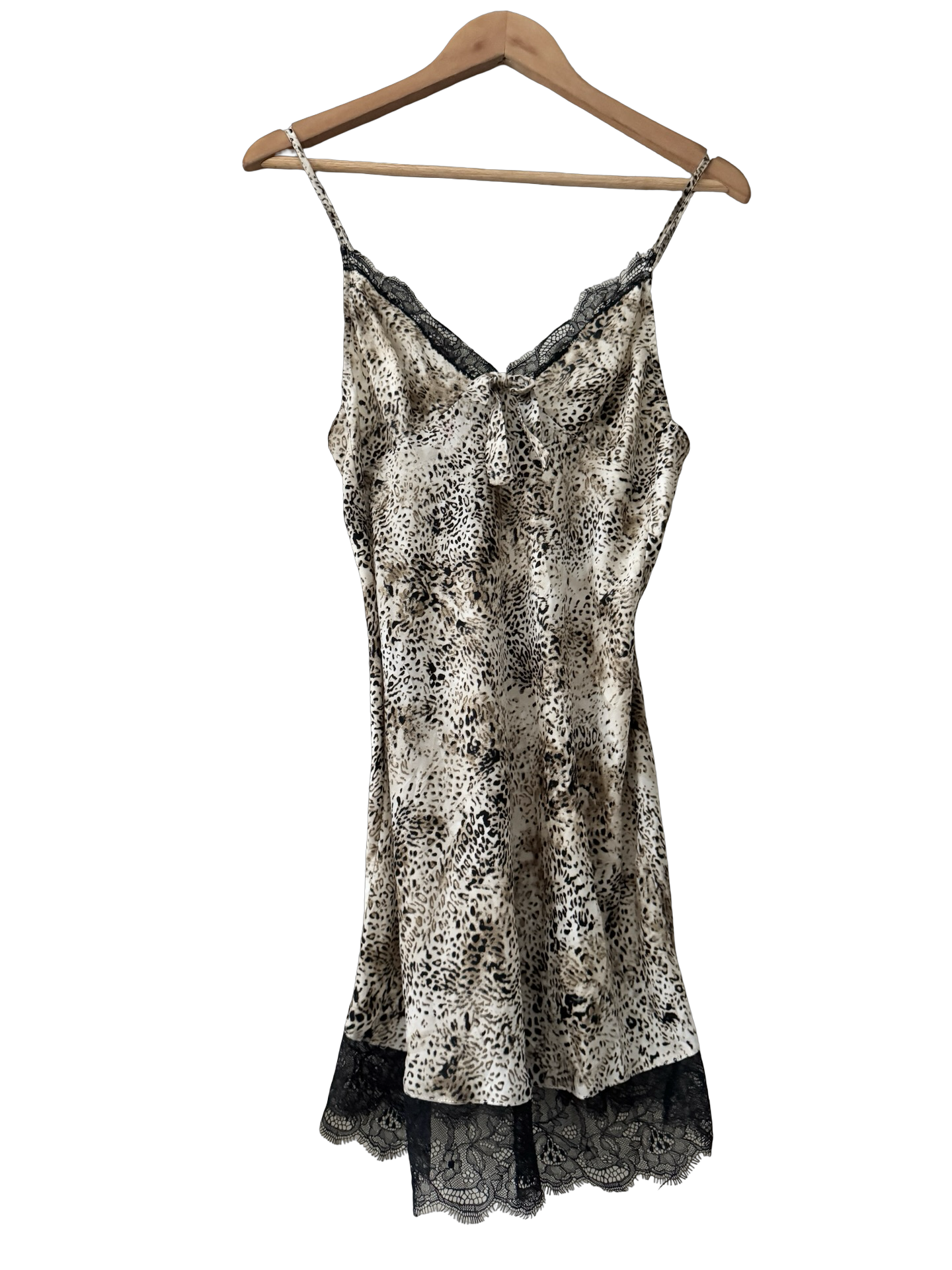 Vintage Y2K Wild at Heart Lace Slip (M)