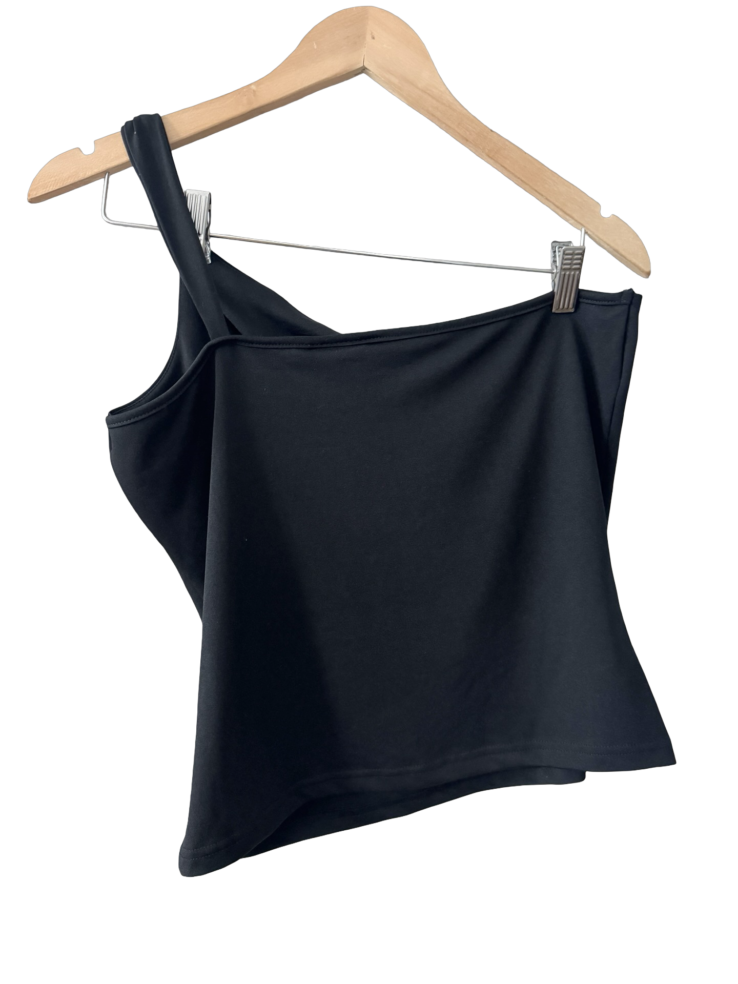 Vintage Y2K Los Angeles Express One Shoulder Top (L)