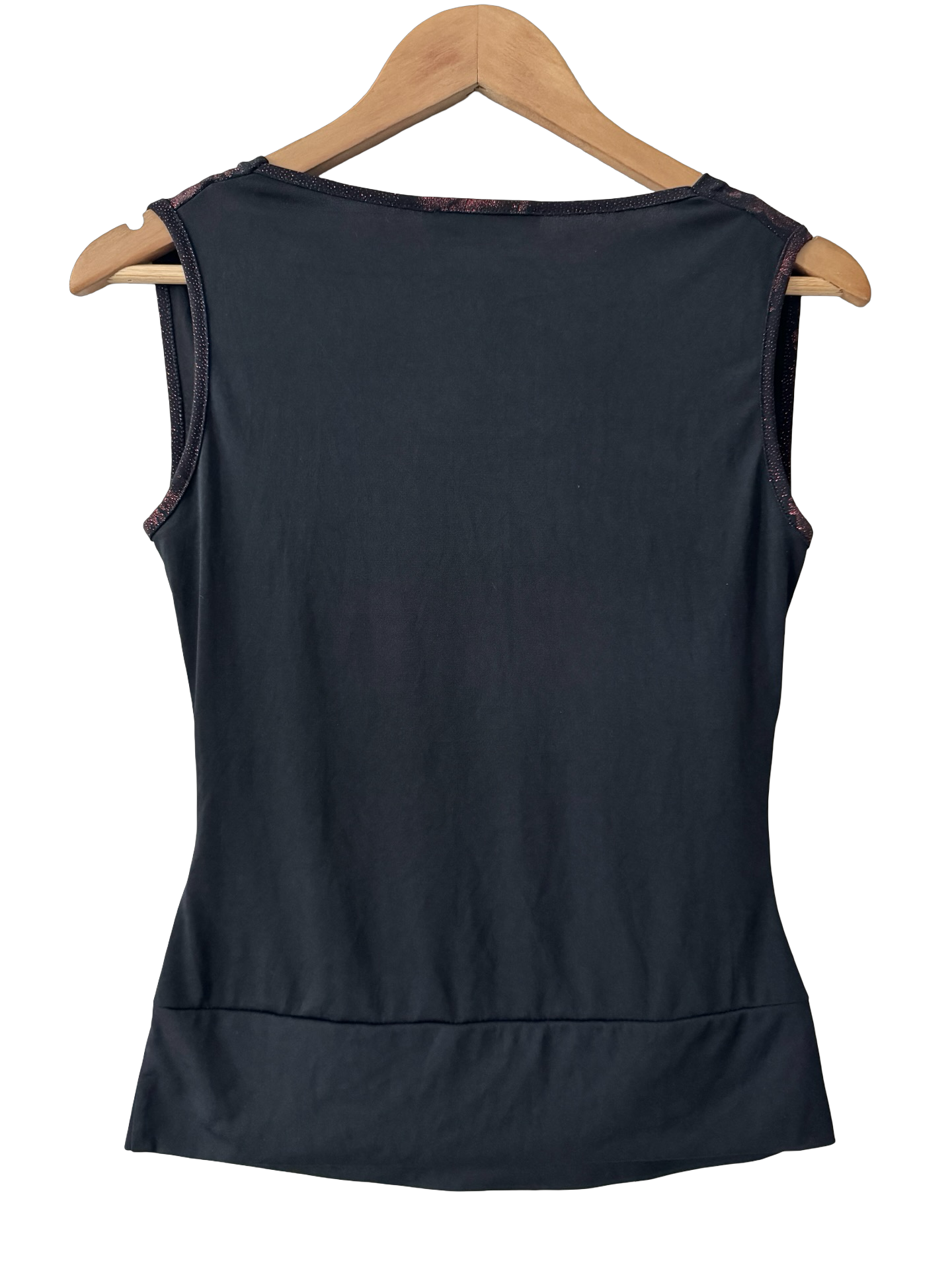 Vintage Y2K French Crimson Rose Afterparty Top (M)