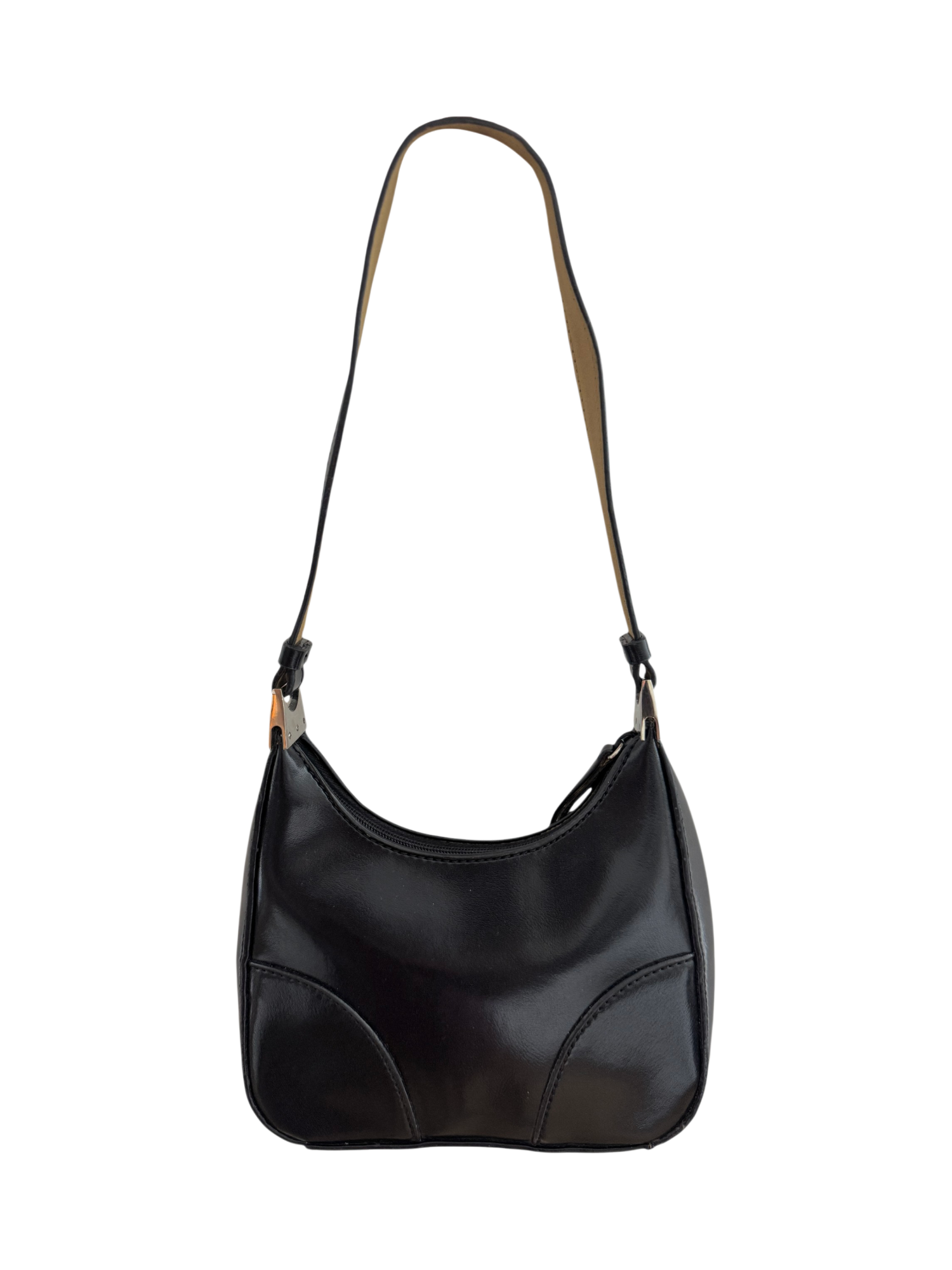 Vintage Y2K Emelie M Minimal Black Mini Bag
