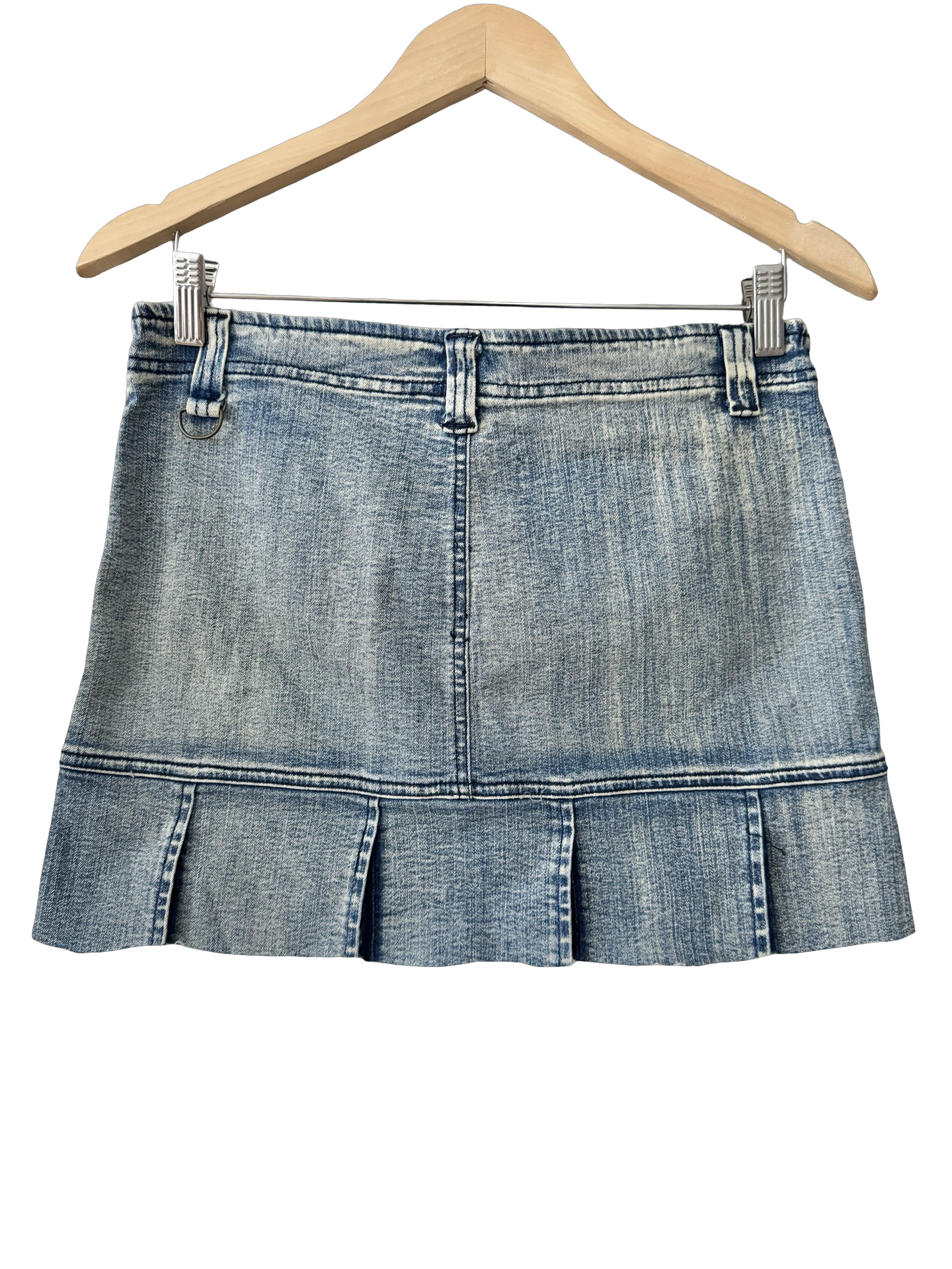 Vintage Y2K Italian Downtown Denim Mini (M)