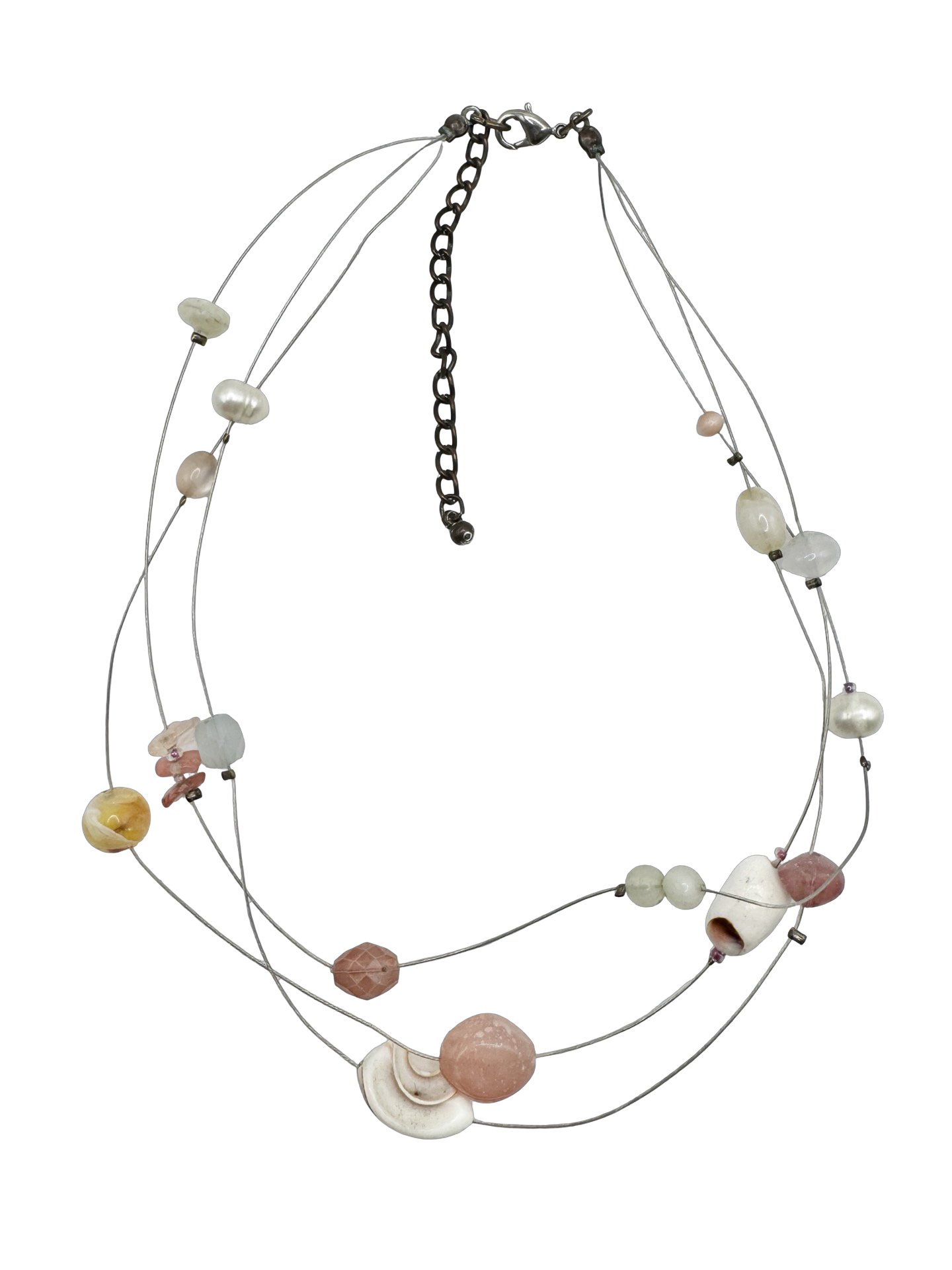Vintage Y2K Seashell Souvenir Necklace