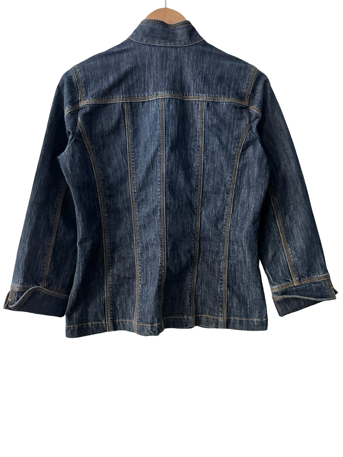 Vintage Y2K Indigo Theory Denim Jacket (S/M)