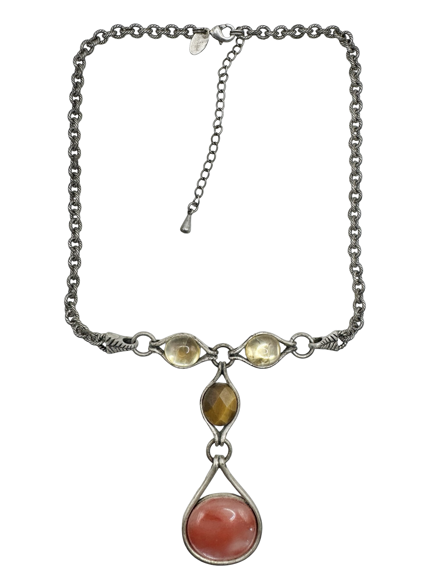 Vintage 90s Sunset Relic Necklace