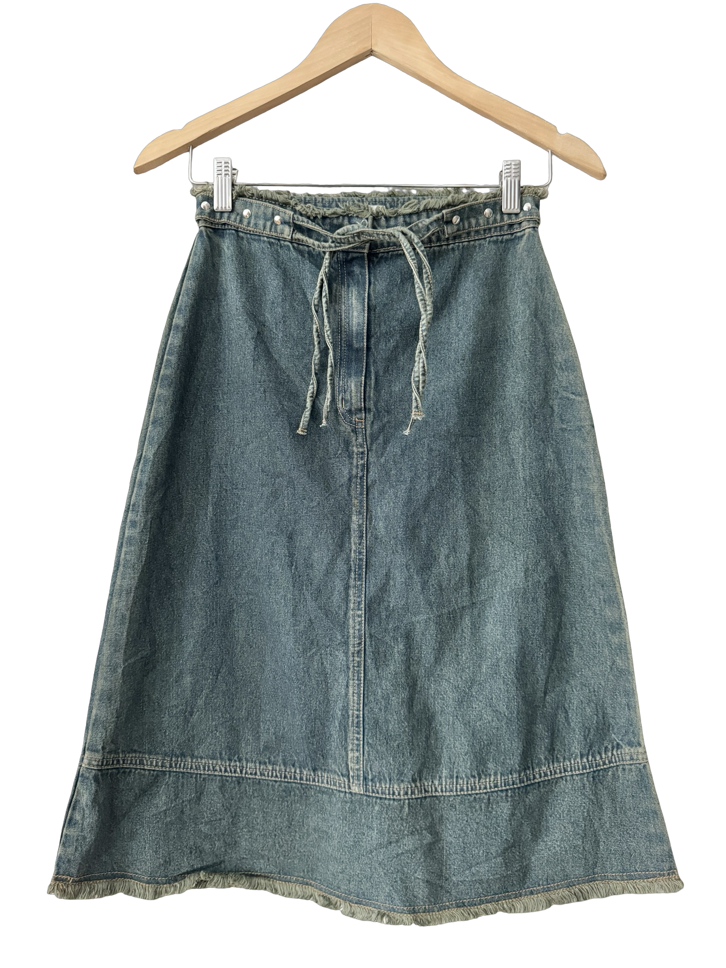 Vintage 2000s Riviera Denim Skirt (XS)