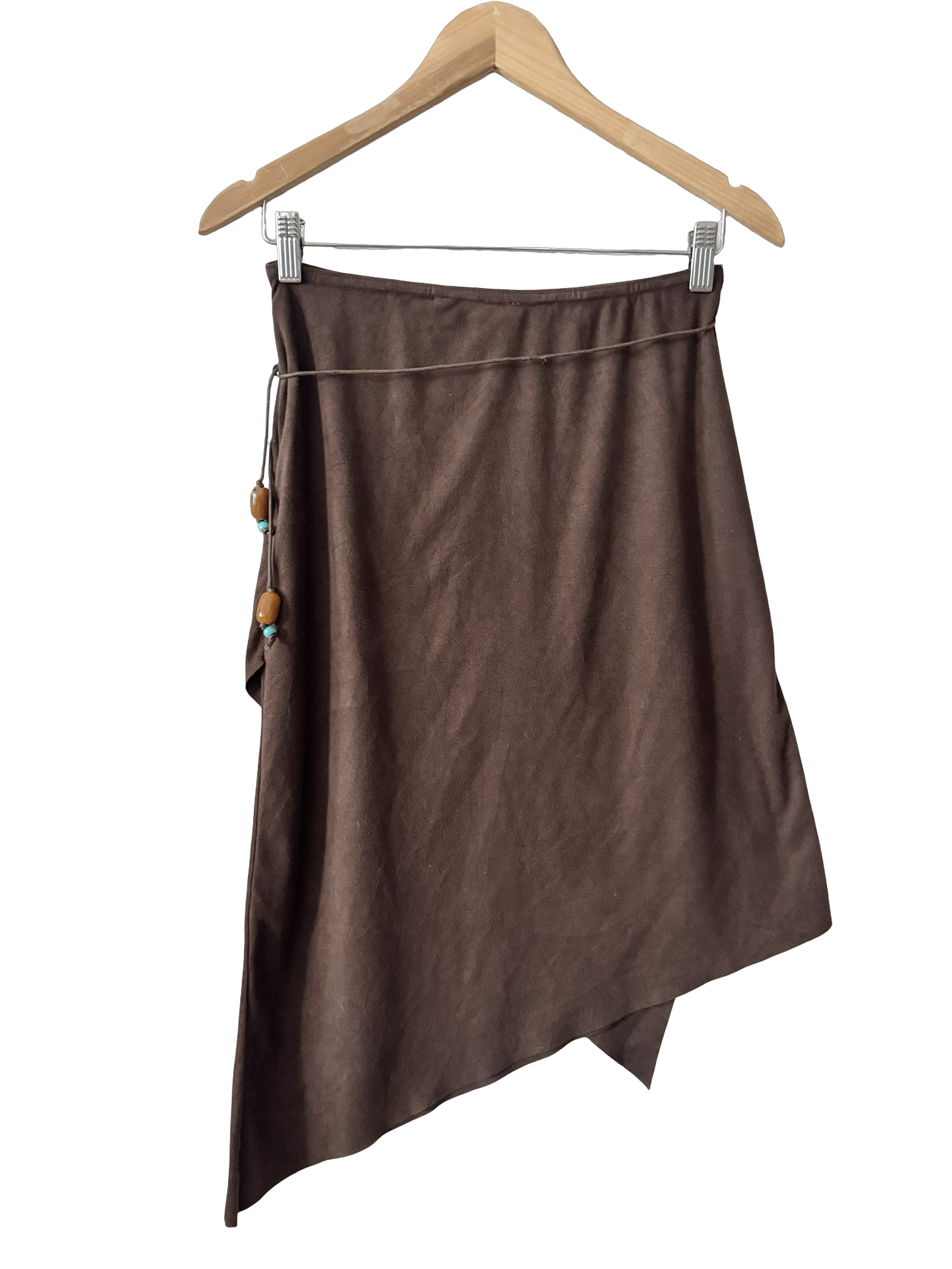 Vintage Y2K Espresso Martini  Asymmetric Midi Skirt (XS/S)