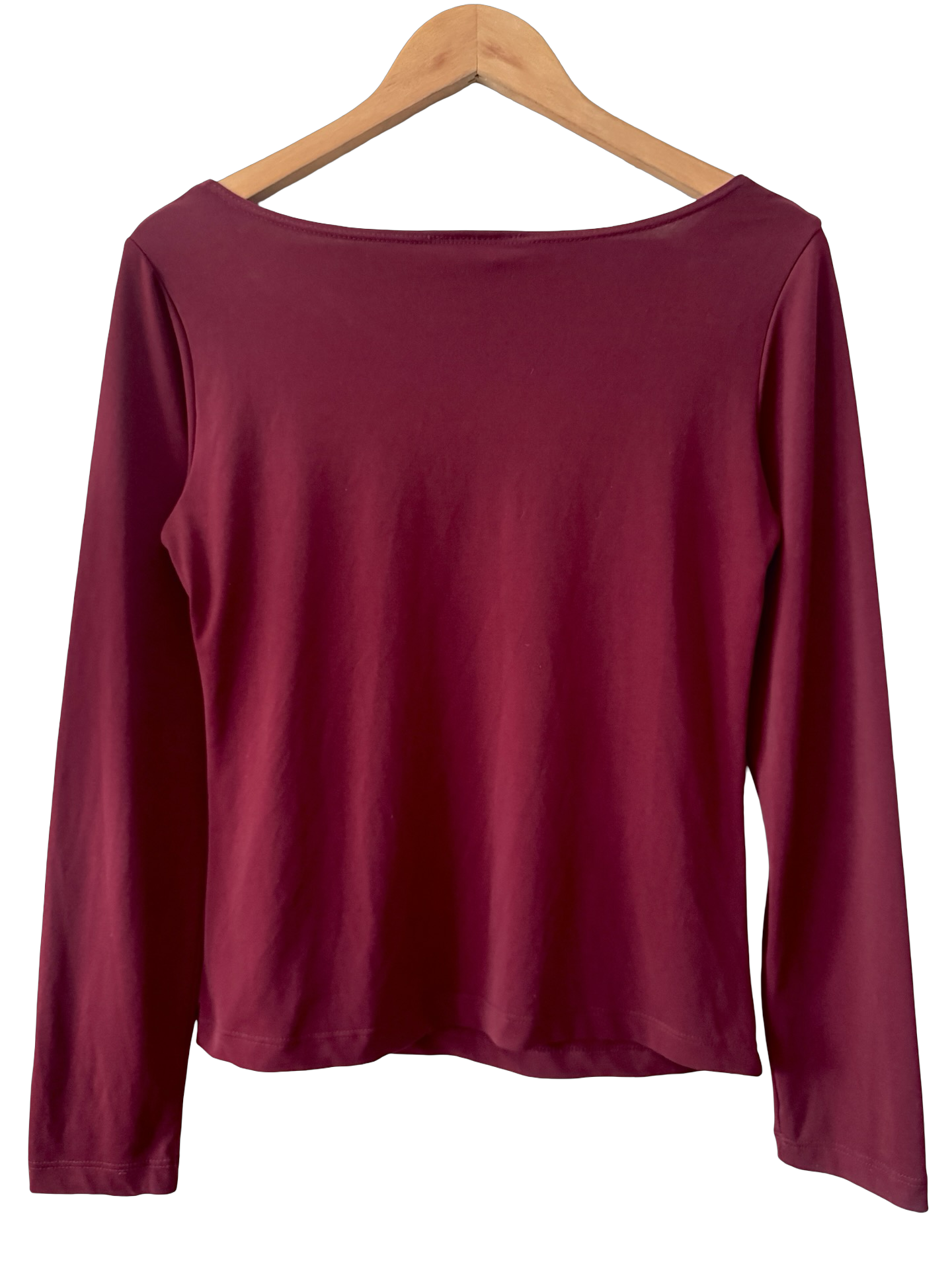 Vintage 90s Retro Merlot Ring Top (L)
