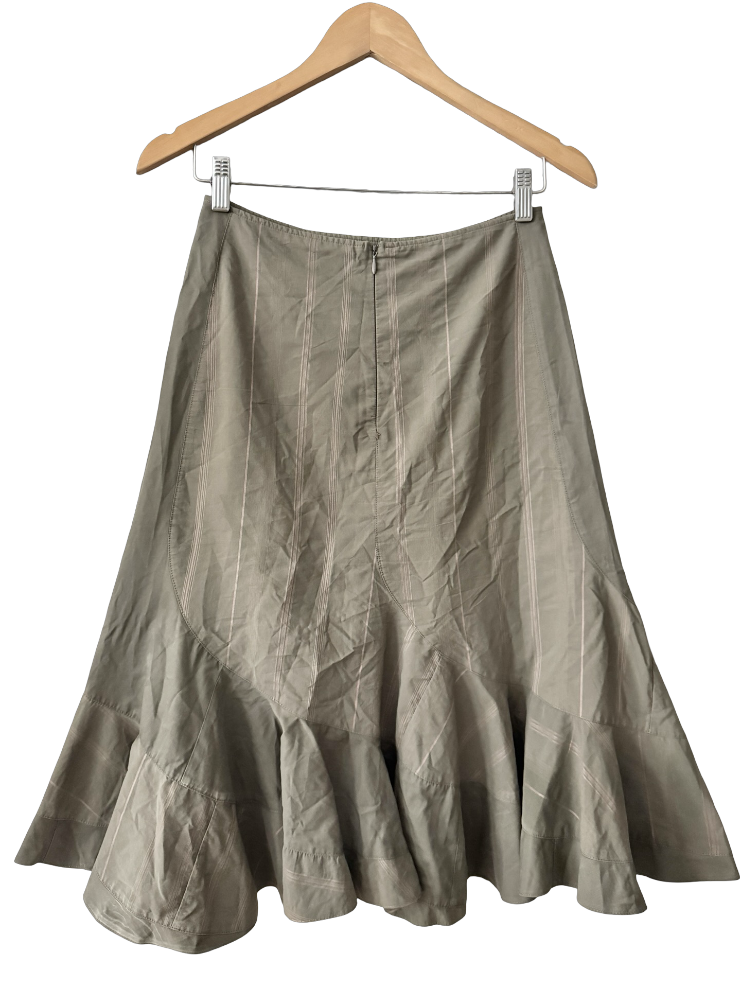 Vintage Y2K Ballet Girl Fluted Midi Skirt (XS)