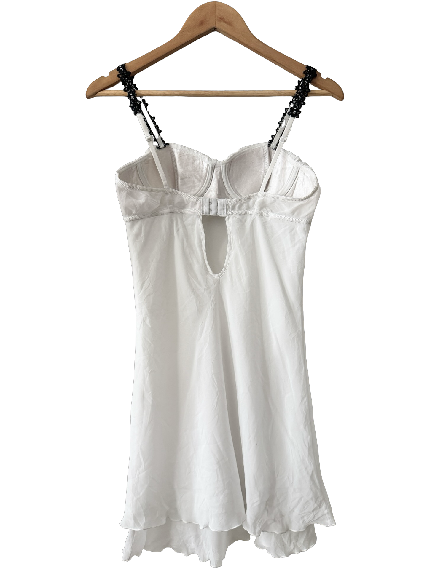 Vintage Y2K Moonlight Contrast Slip Dress (S)