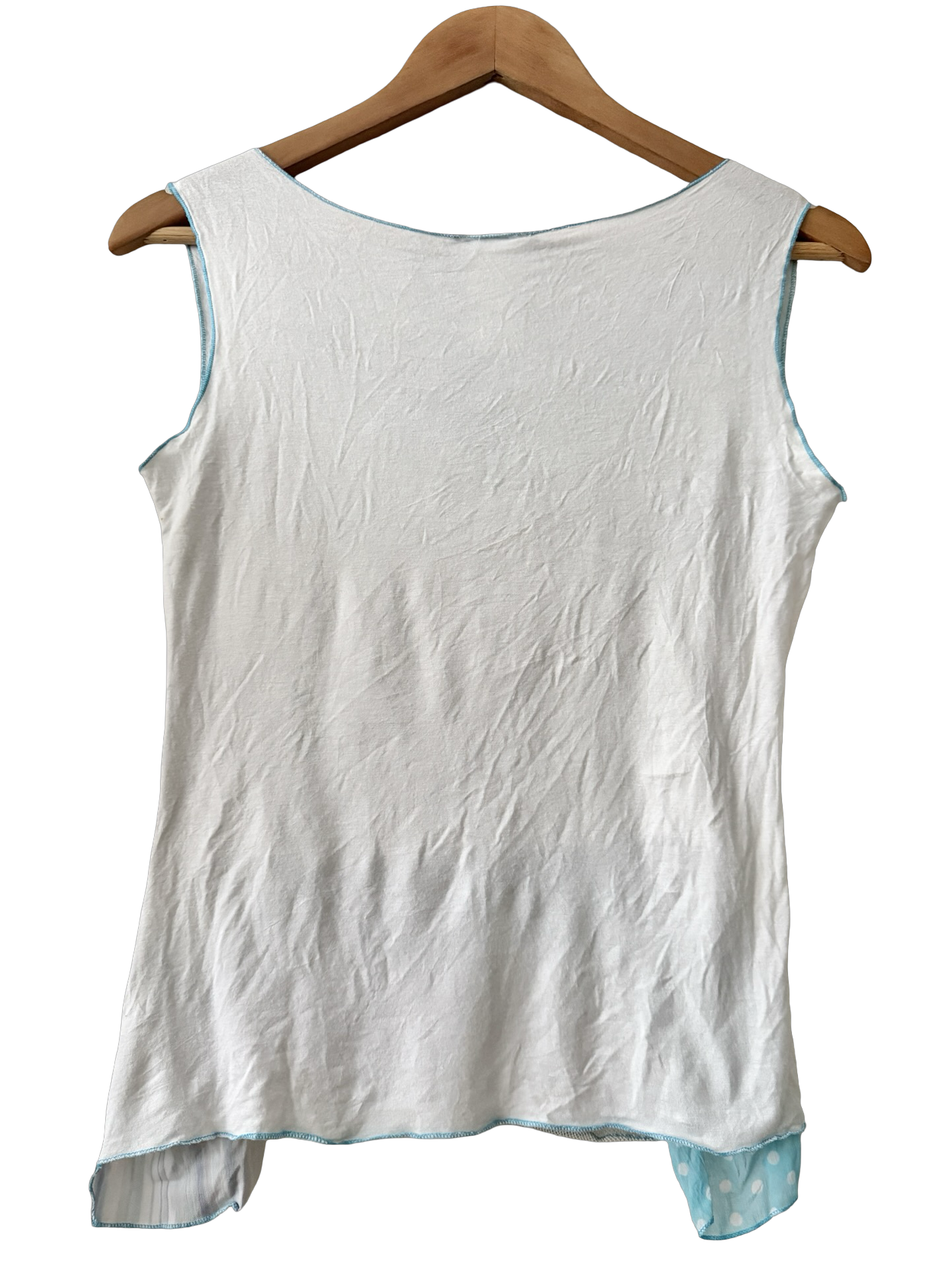 Vintage Y2K Sea Glass Patchwork Cami (M)