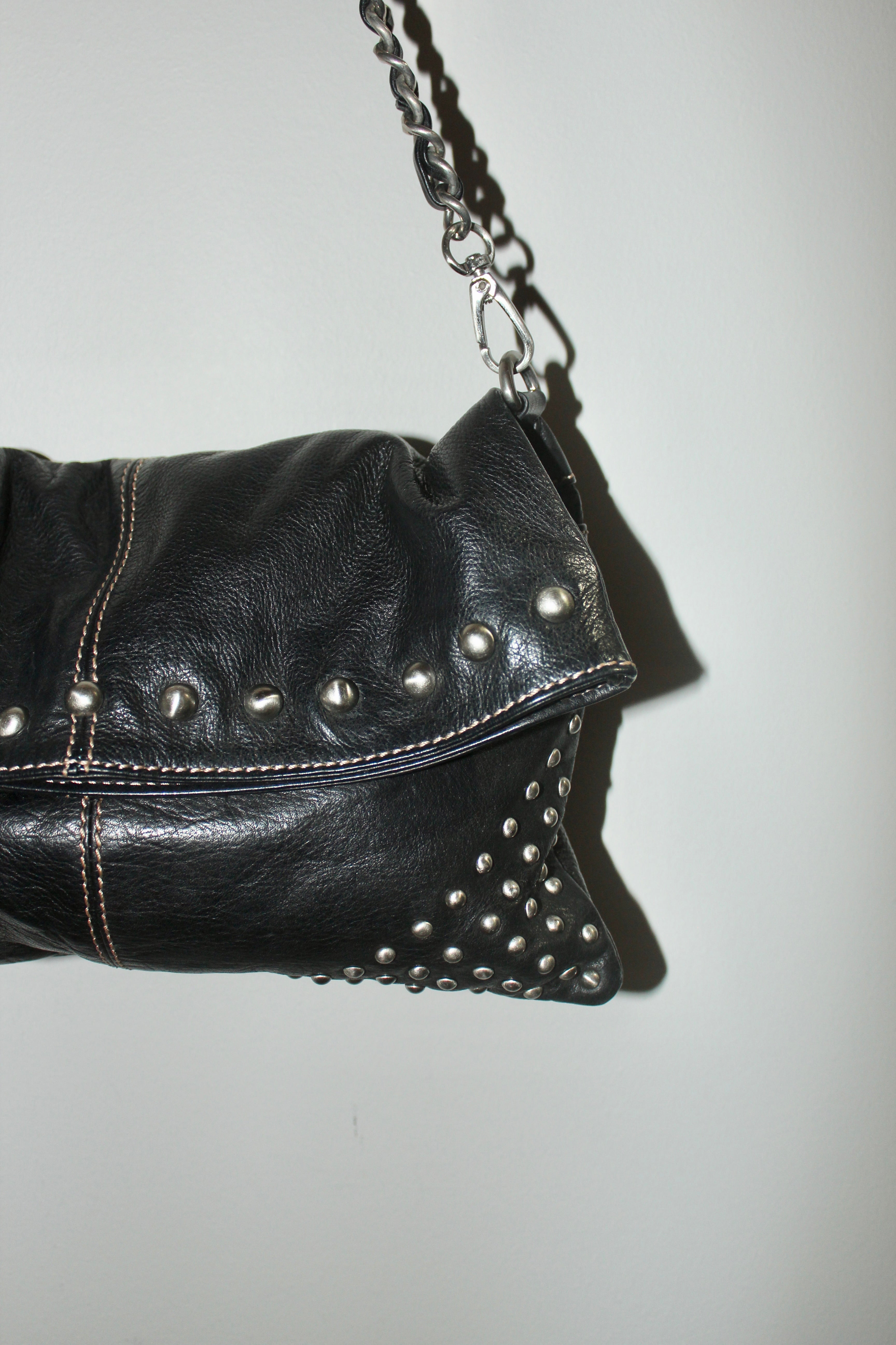 Vintage 00s Slouchy Studded Purse