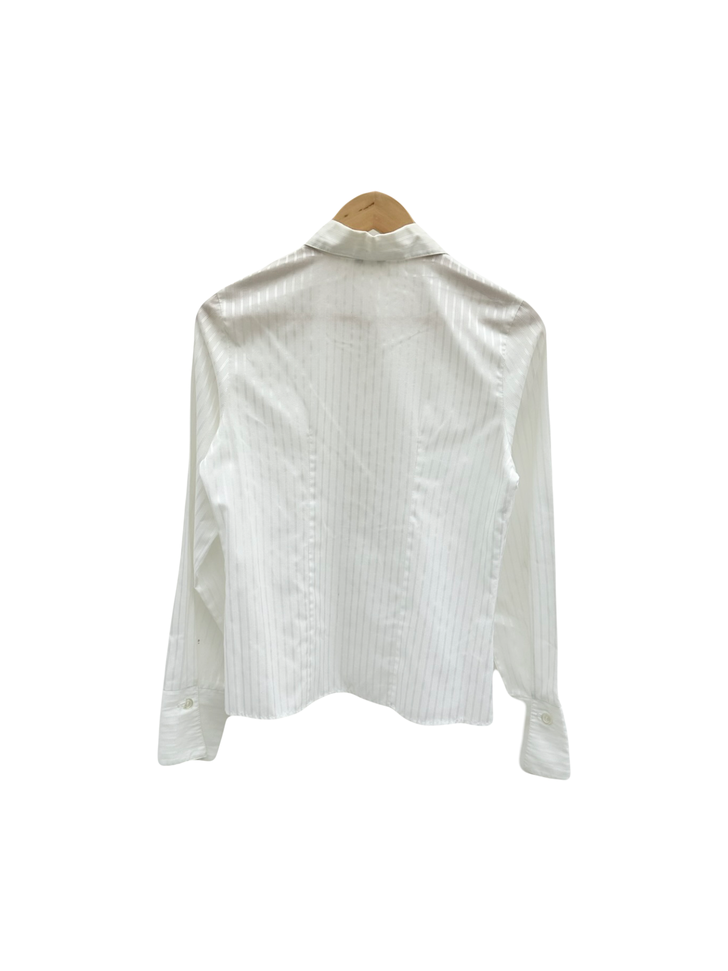 Vintage 90s Pinstriped Button Up (M)