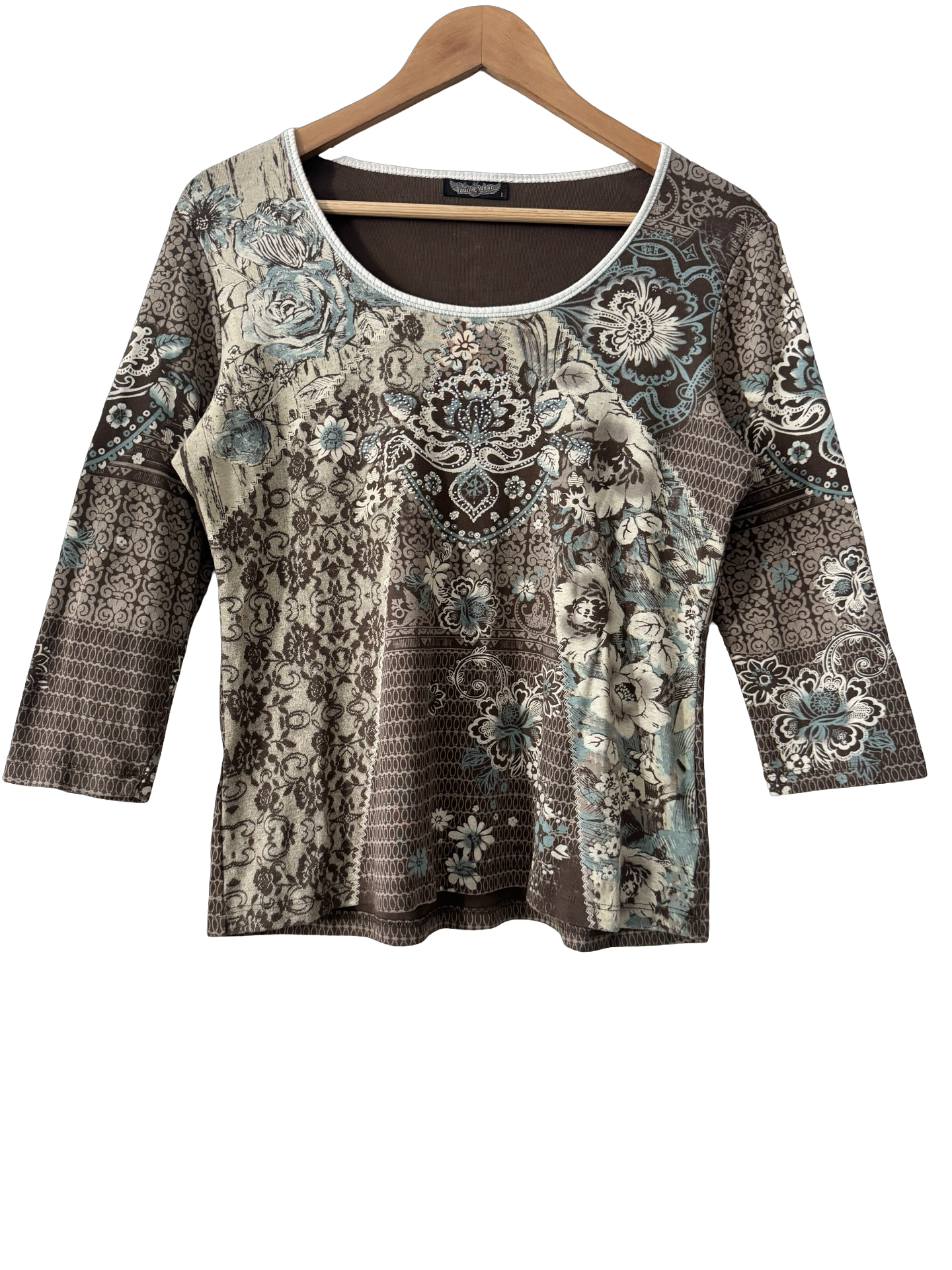 Vintage Y2K Antique Tapestry Top (Large/Extra Large)