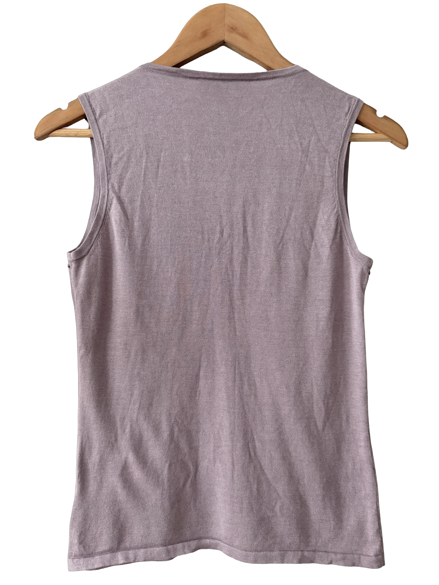 Vintage 90s Tassels Mauve Knit Top (S/M)