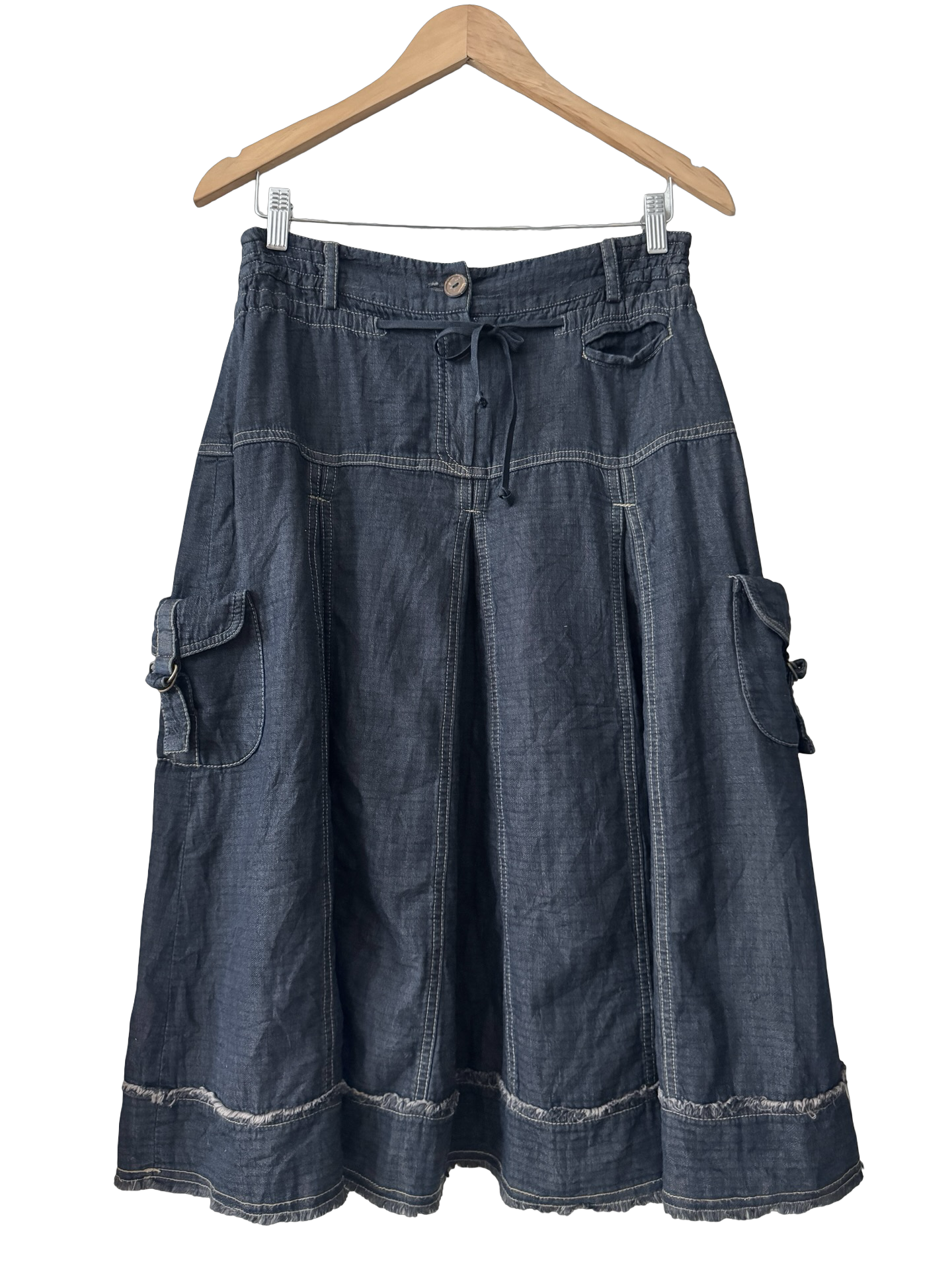 Vintage Y2K Utility Cargo Midi (S/M)