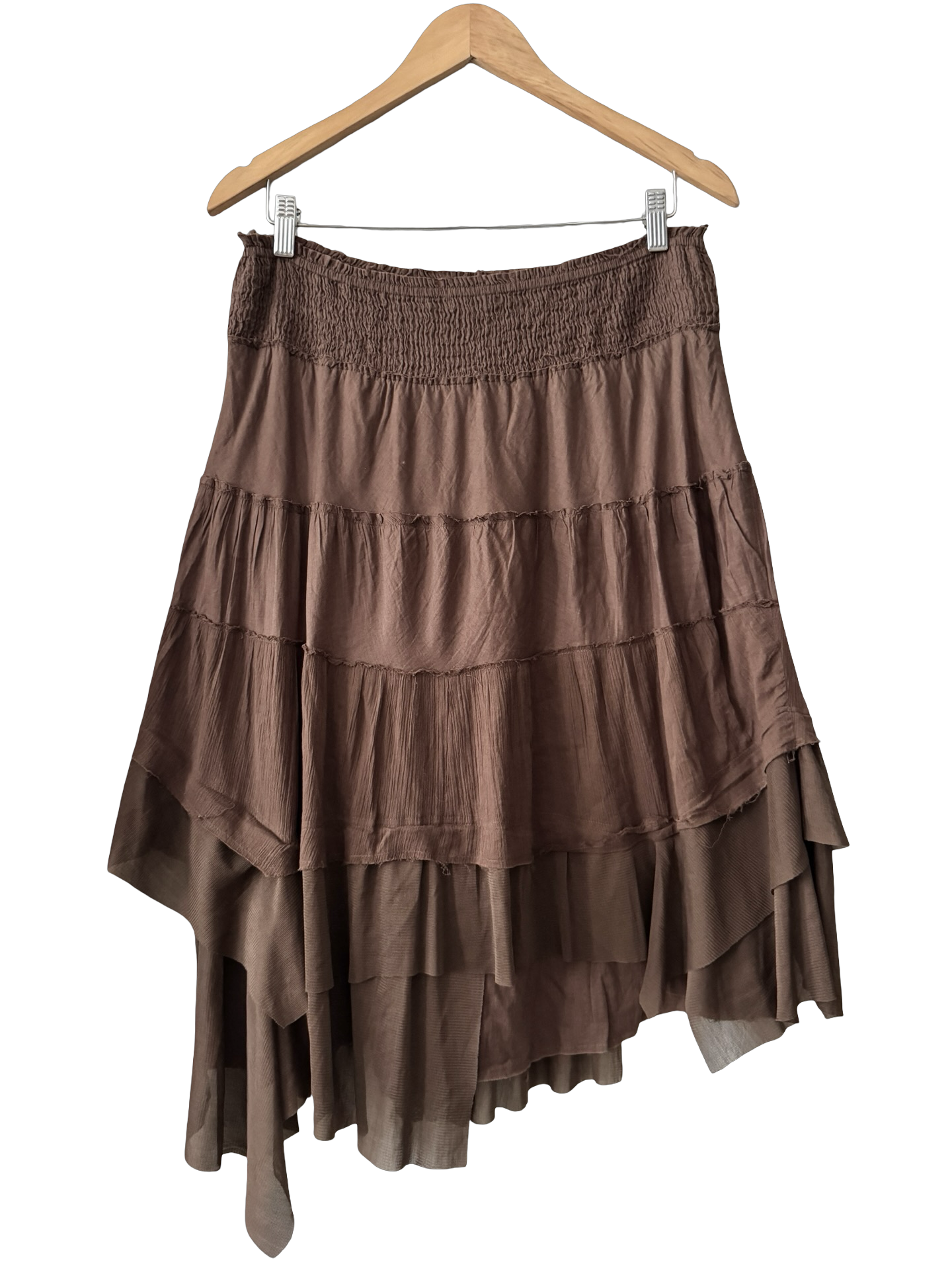 Vintage 90s Free People Cocoa Fairy Skirt (M)