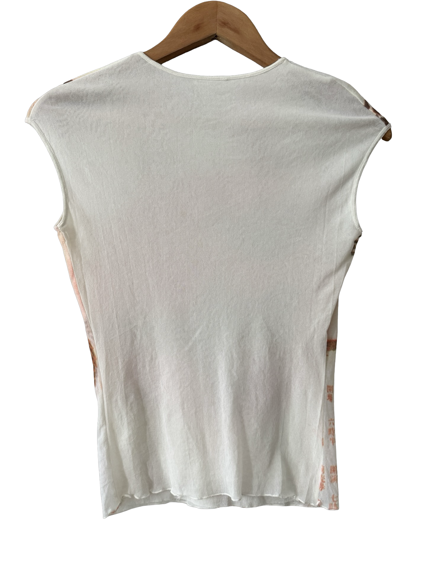 Vintage Y2K Dragon Sun Graphic Mesh Tank (S/M)