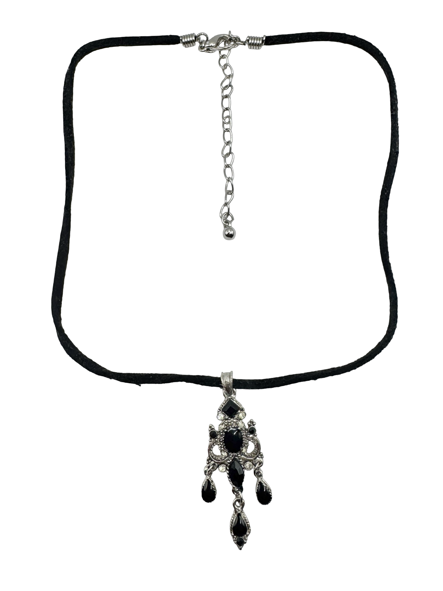 Vintage Y2K Midnight Rendezvous Choker Necklace