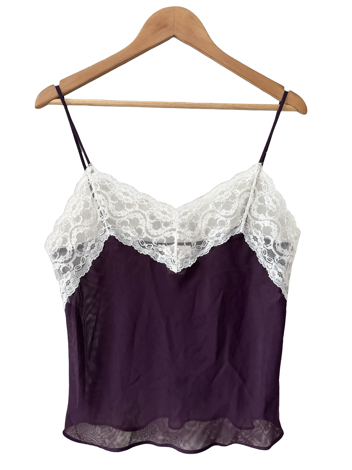Vintage 90s Purple Haze Lace Cami (M)