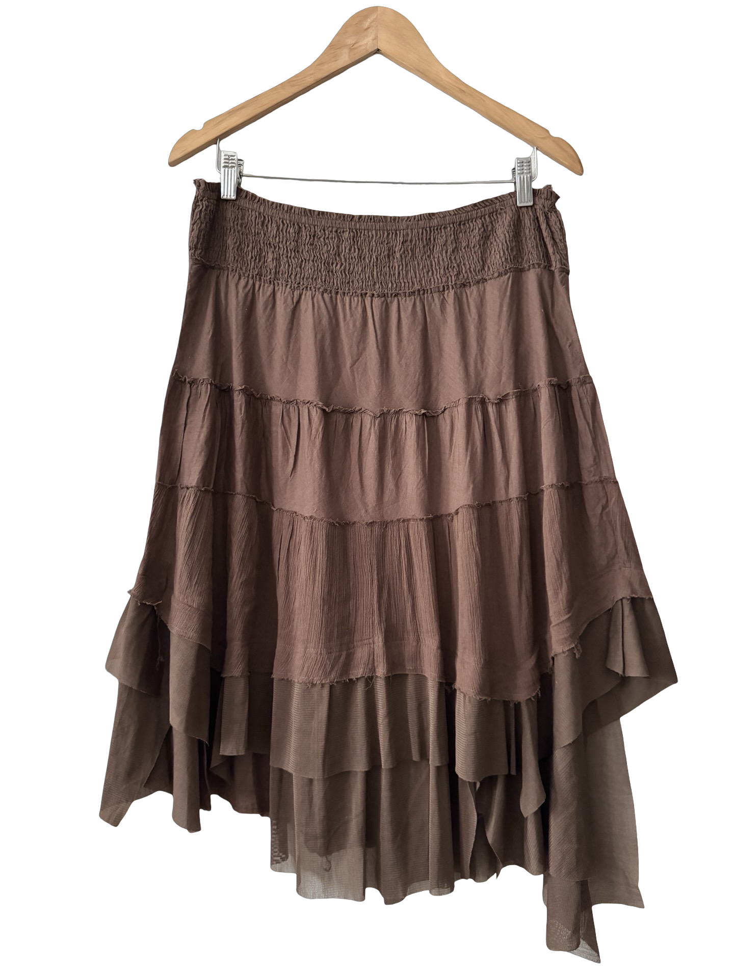 Vintage 90s Free People Cocoa Fairy Skirt (M)