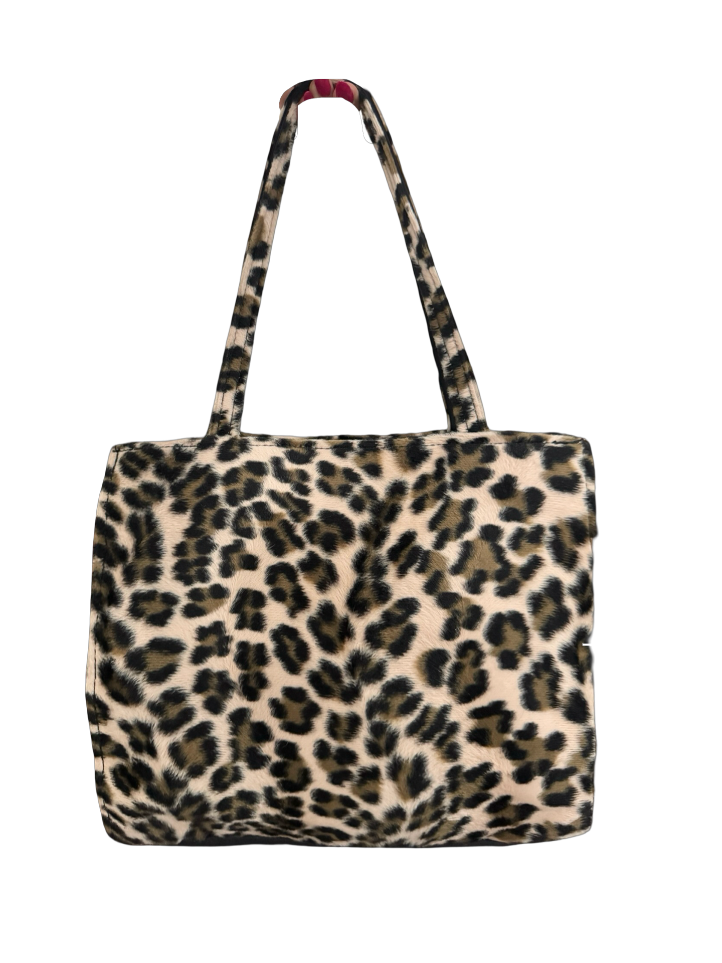 Vintage Y2K Wild Thing Faux-Fur Tote