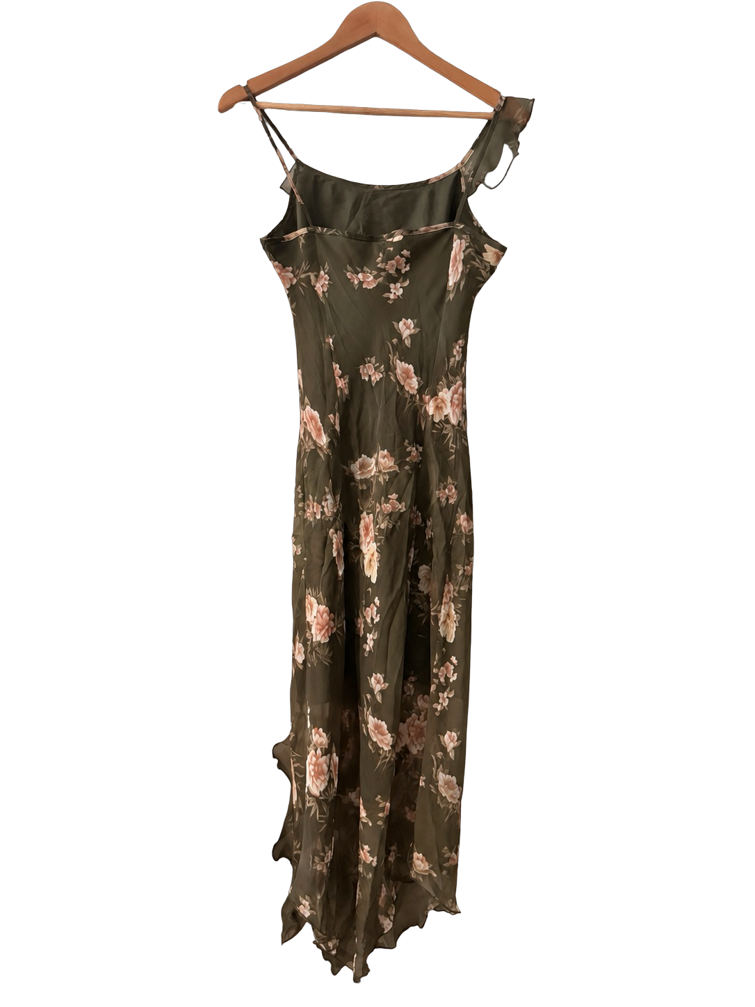 Vintage 90s Secret Garden Floral Slip Dress (S/M)