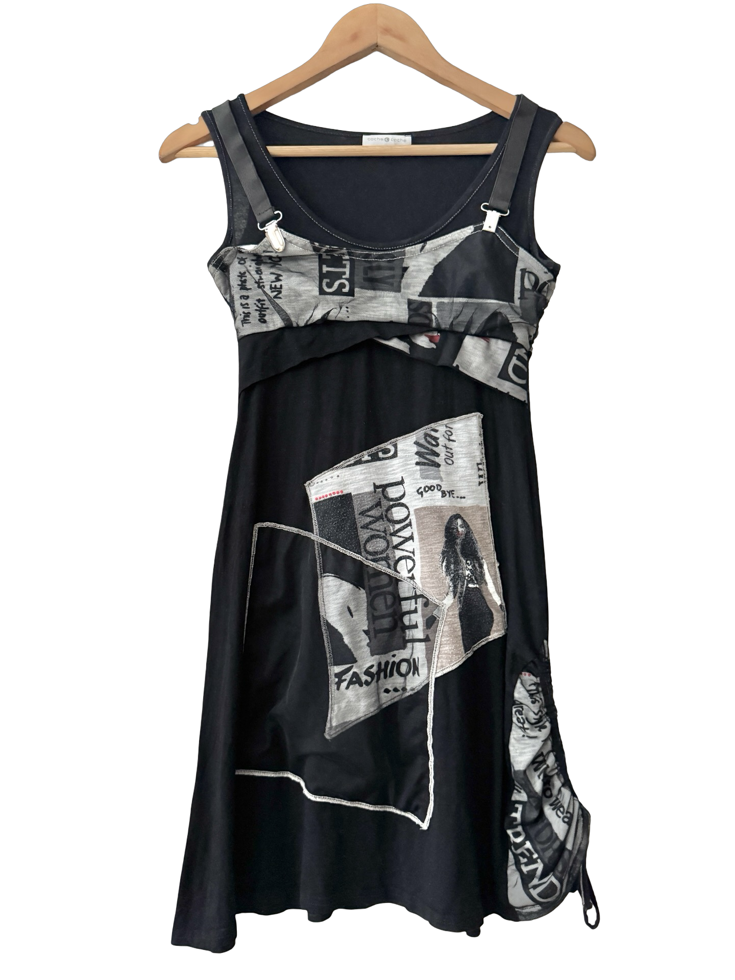 Vintage Y2K French Fashion Editor Dress (S)