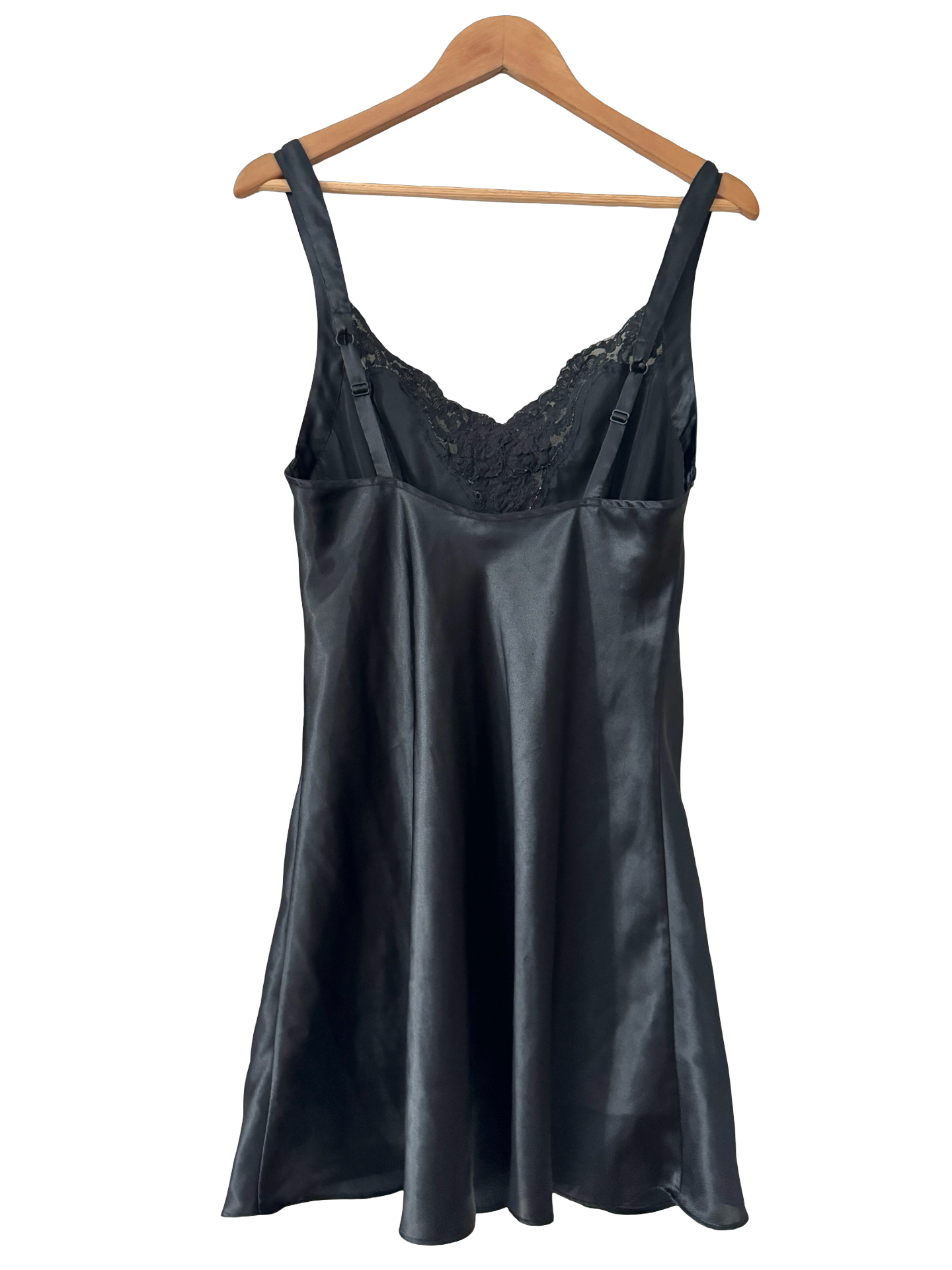 Vintage 90s Dreamy Slip Mini Dress (M)