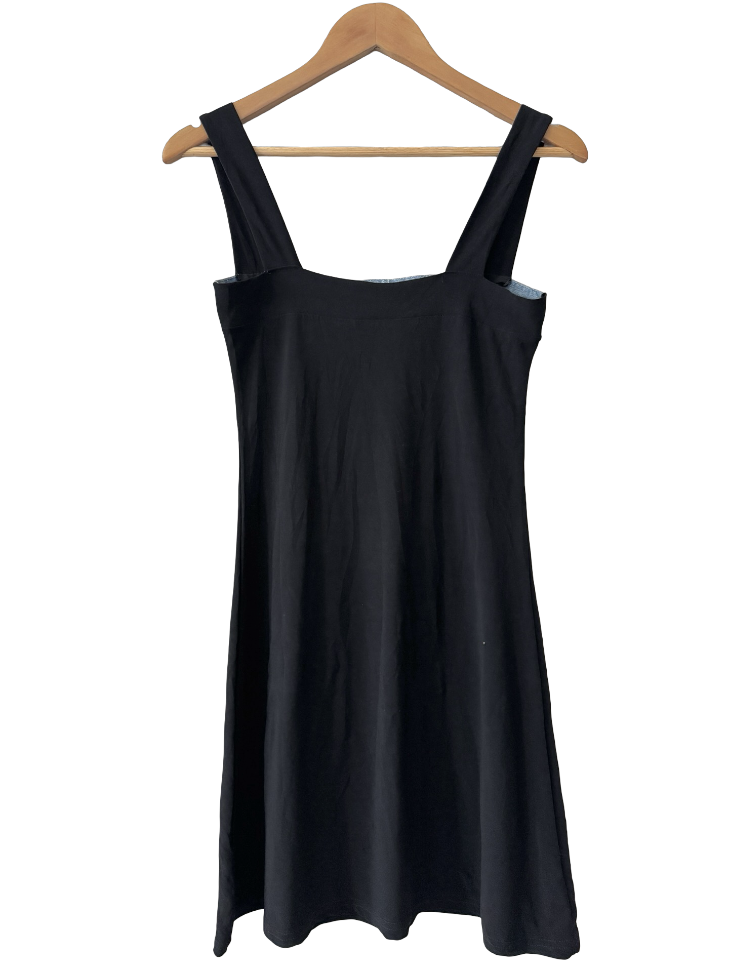 Vintage Y2K Miel Paris Denim Trim Mini Dress (S)