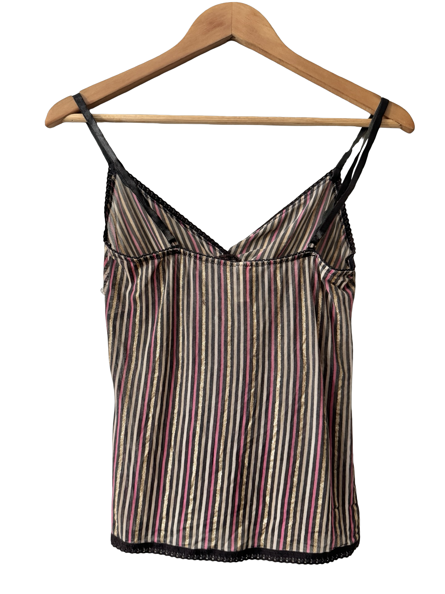 Vintage 90s Cabaret Stripe Cami (S/M)