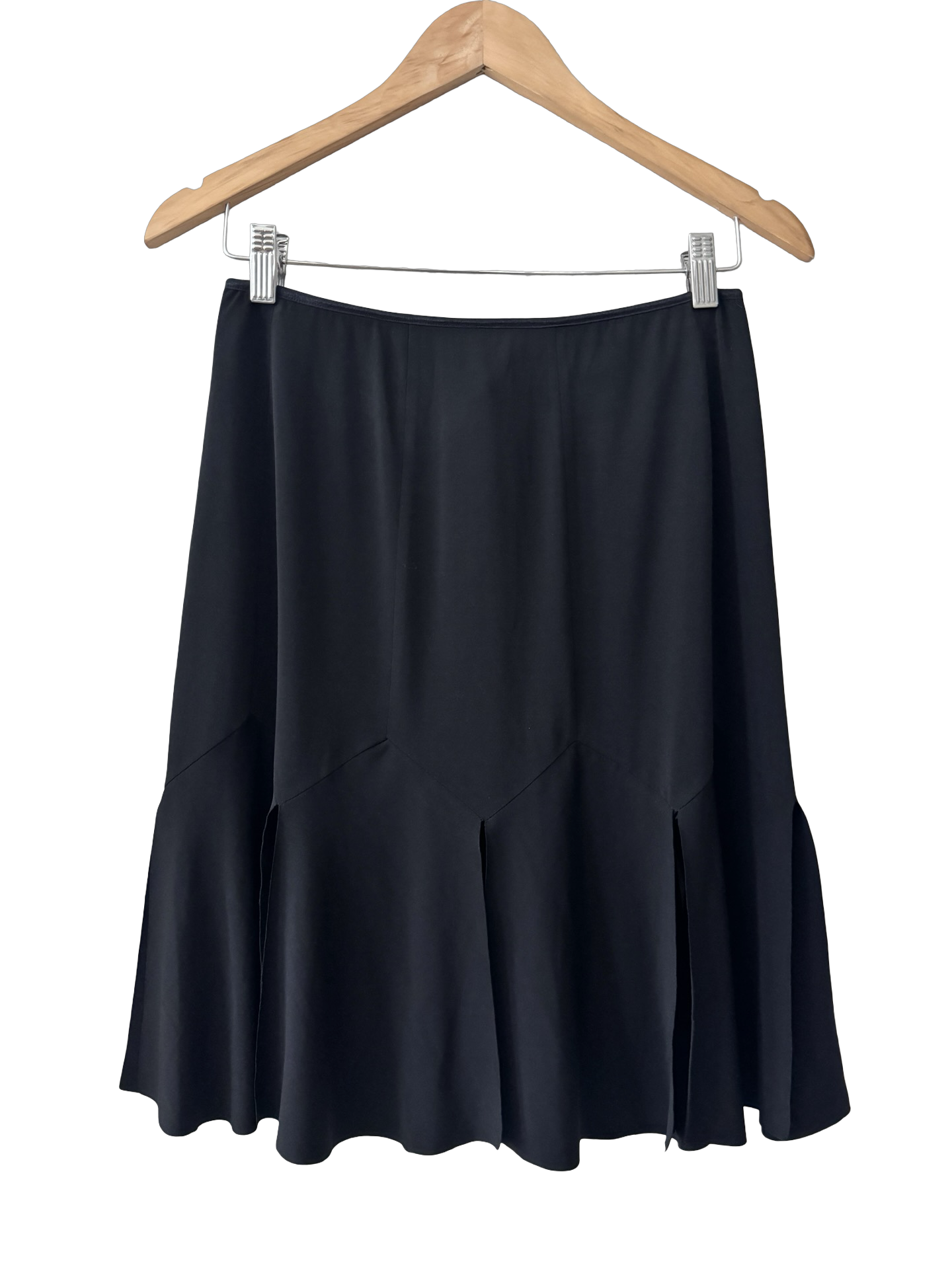 Vintage Y2K Noir Cutout Midi Skirt (S)