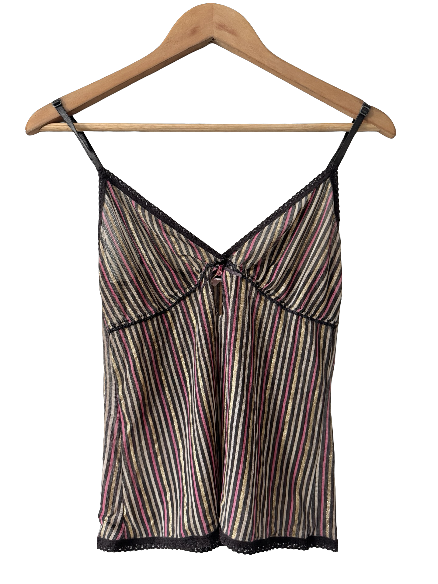 Vintage 90s Cabaret Stripe Cami (S/M)