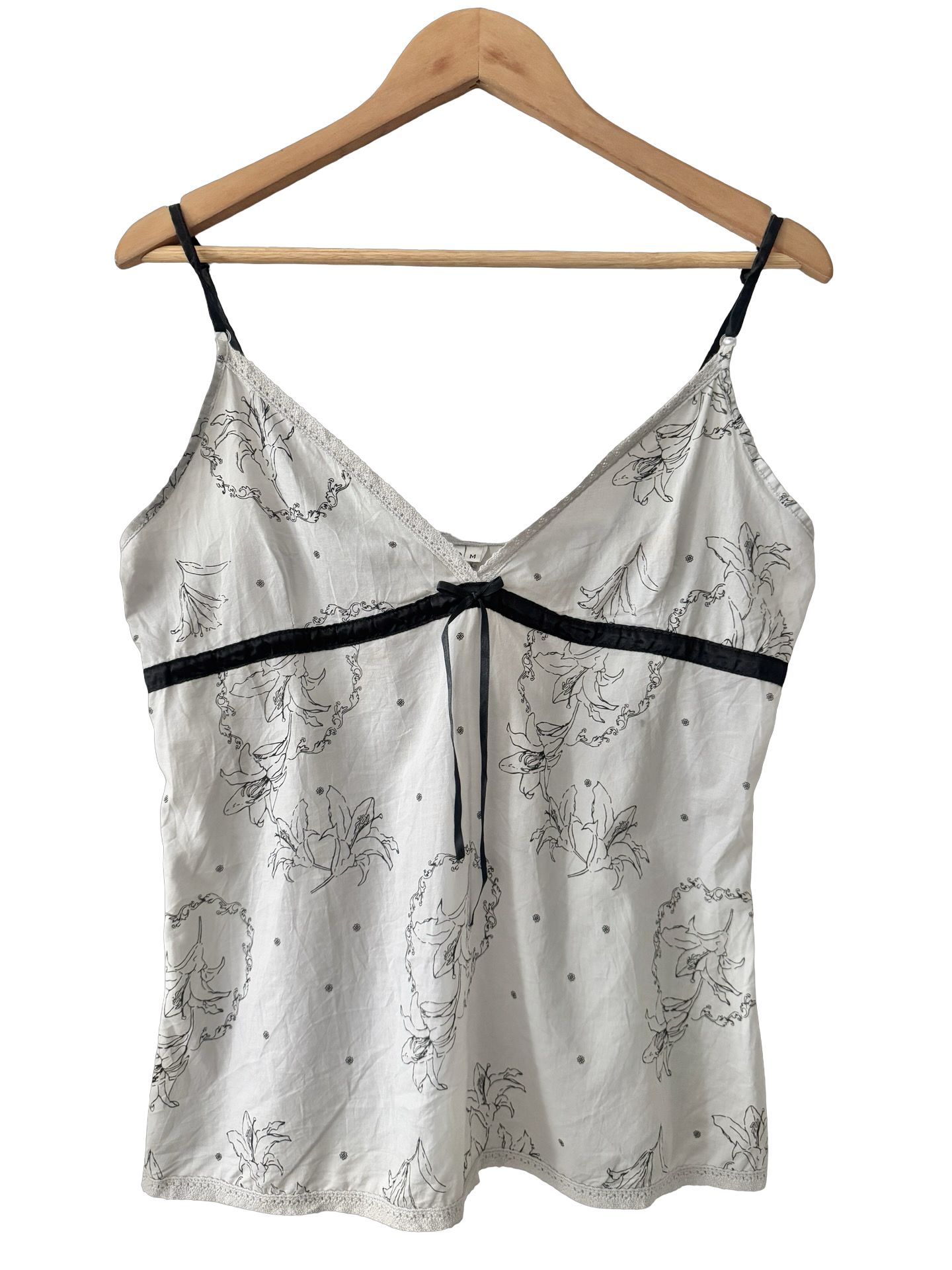 Vintage 90s Retro Moonlit Lily Cami (M)