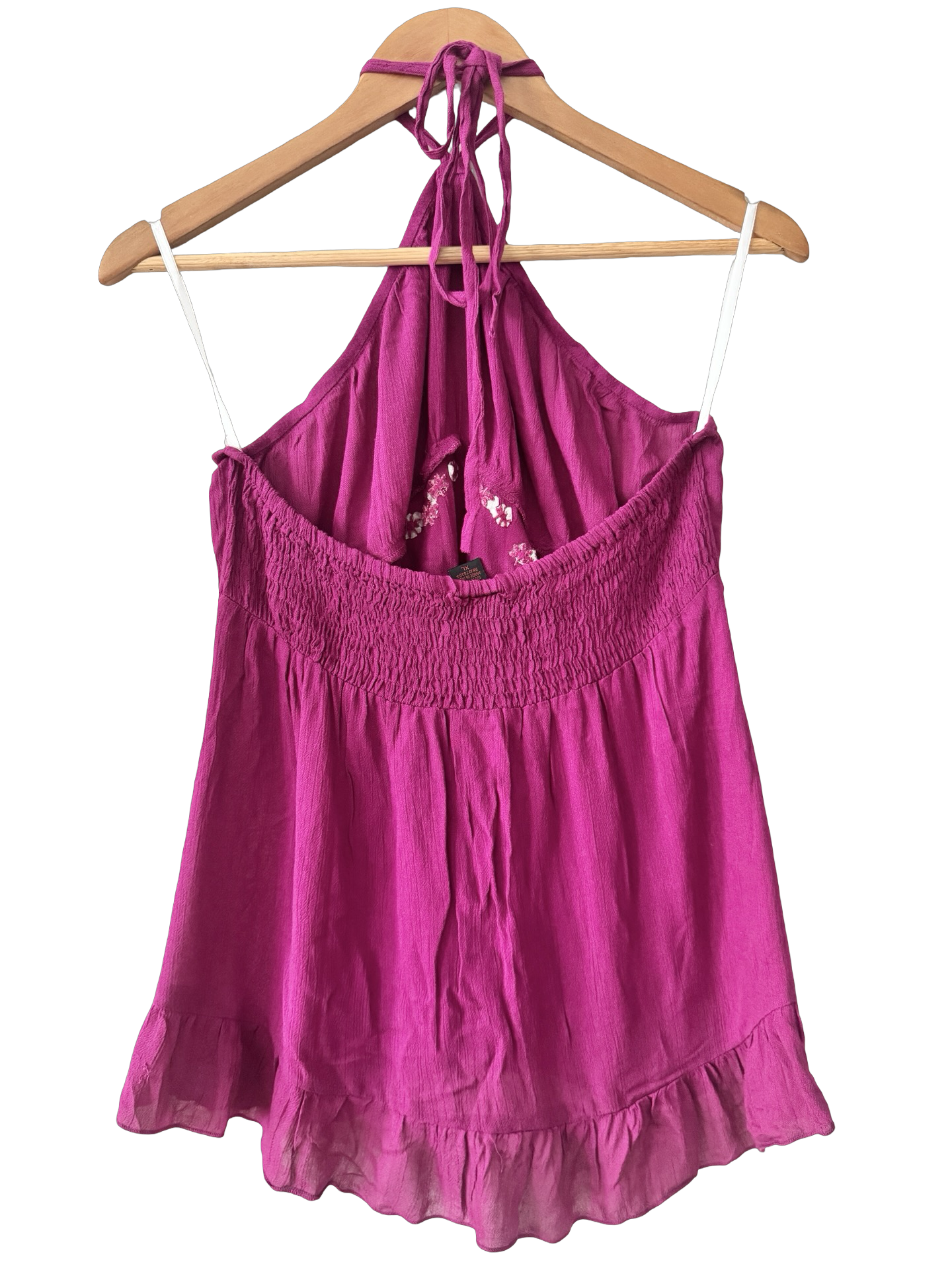 Vintage Y2K Raspberry Kiss Halter (XL)