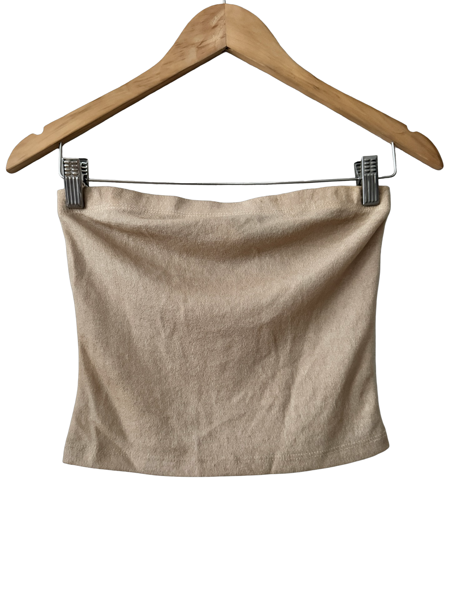 Vintage 90s Barefoot Knit Tube Top (S)