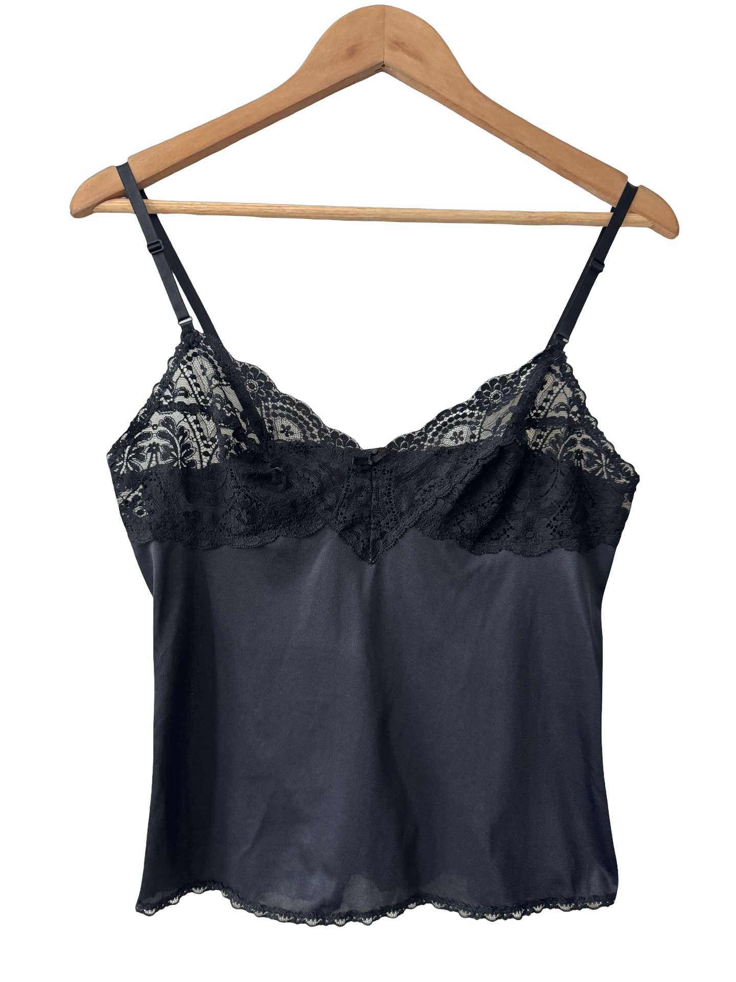 Vintage 60s Sheer Bust Slip Cami (S)