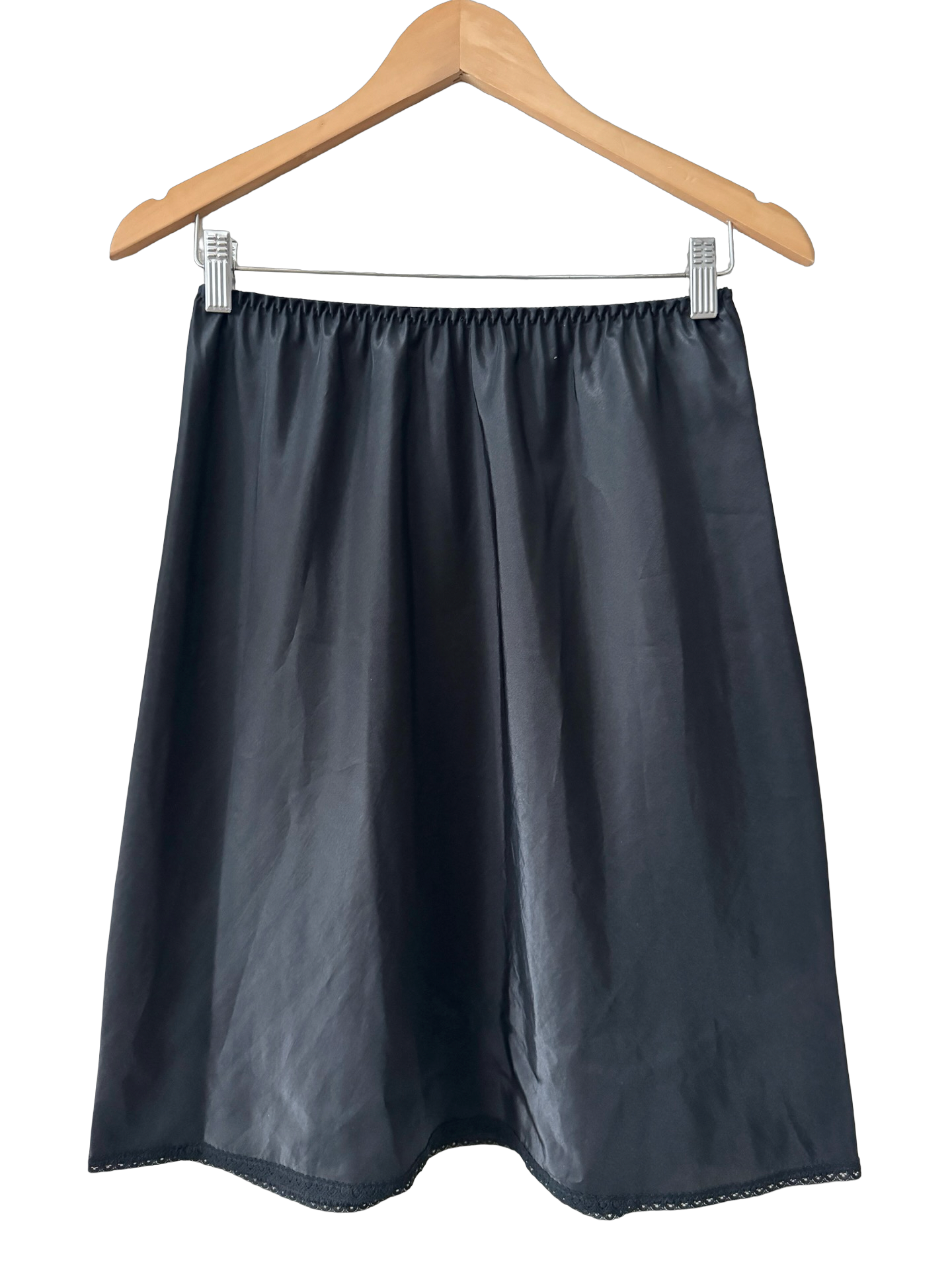 Vintage 60s After-Dark Lingerie Midi Skirt (M-L)