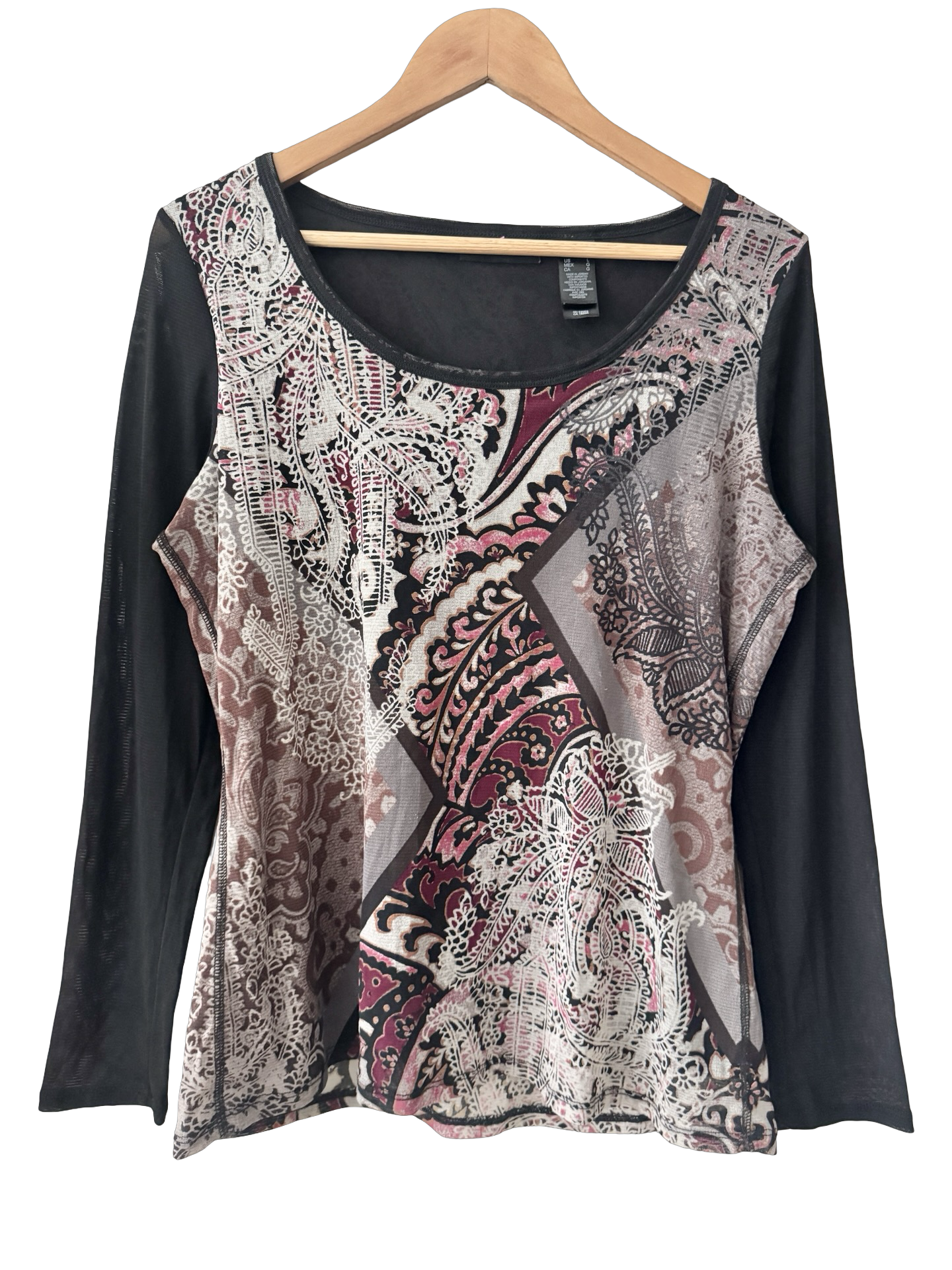 Vintage Y2K Access Afterhours Boho Top (L/XL)