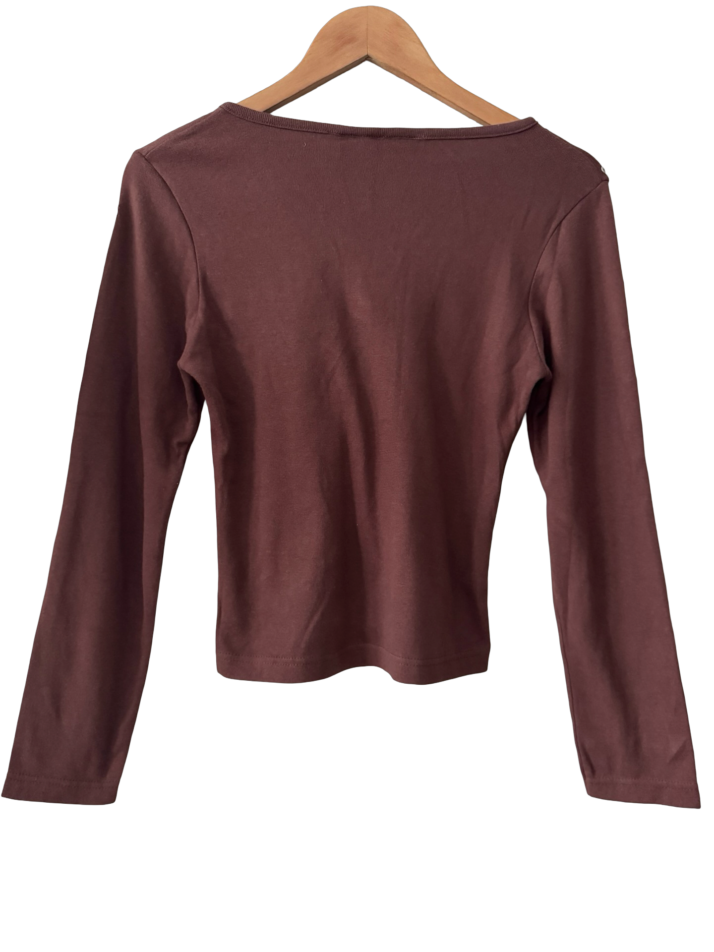 Vintage Y2K Downtown Grommet Knit Top (M)