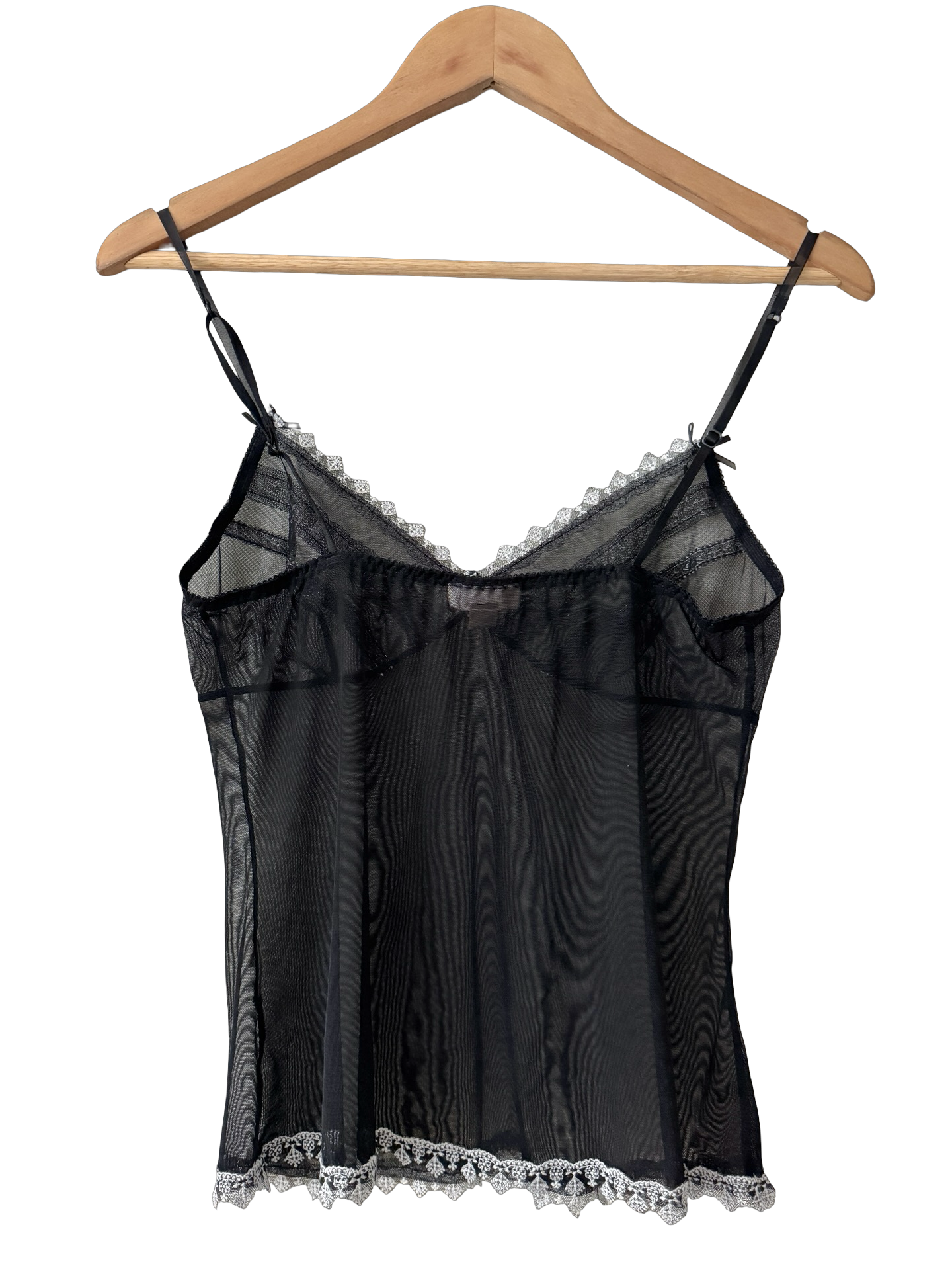 Vintage Y2K Sheer After Dark Cami (M)